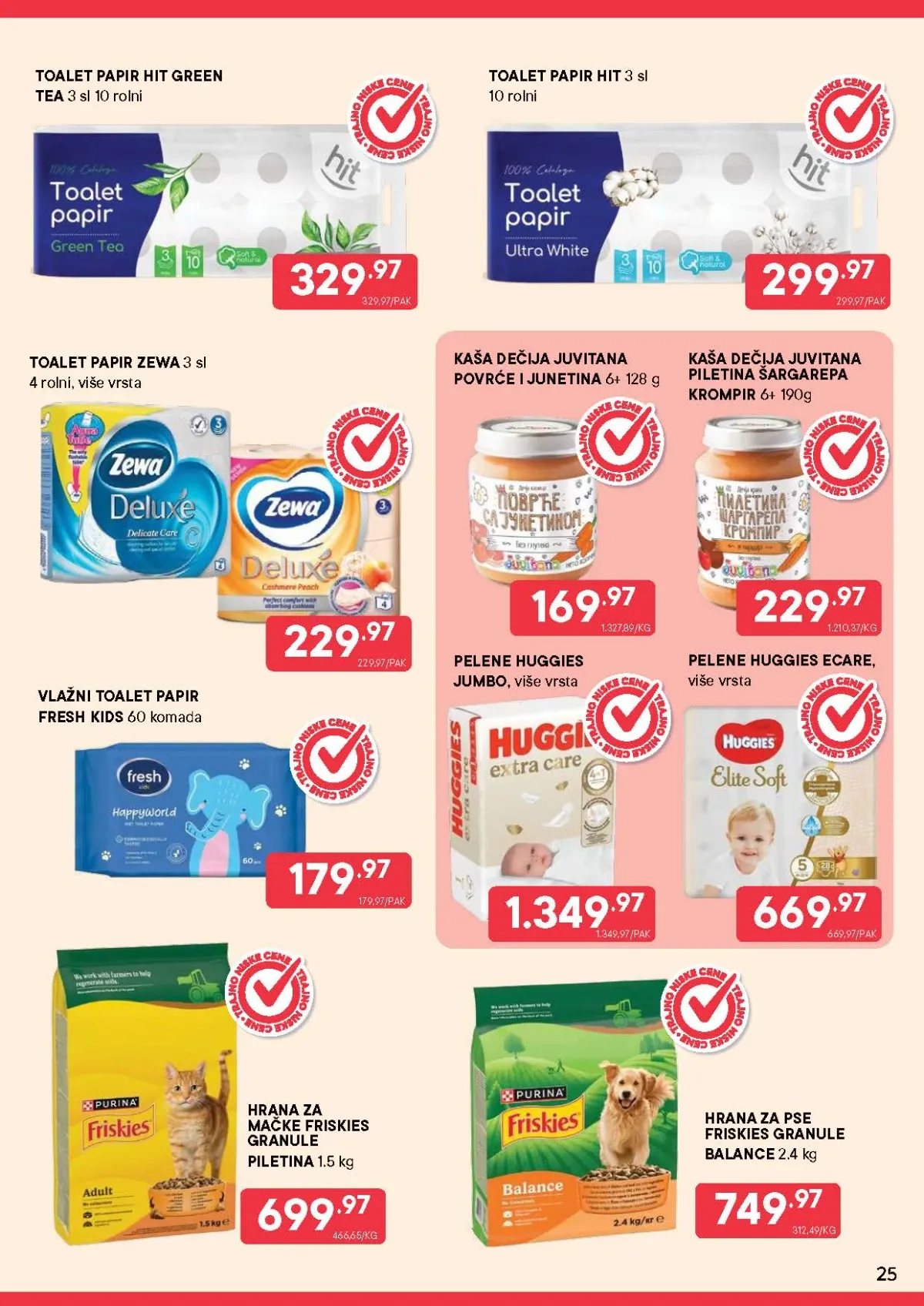 PerSu katalog Uvek Super Cena – proizvodi za domaćinstvo po niskim cenama