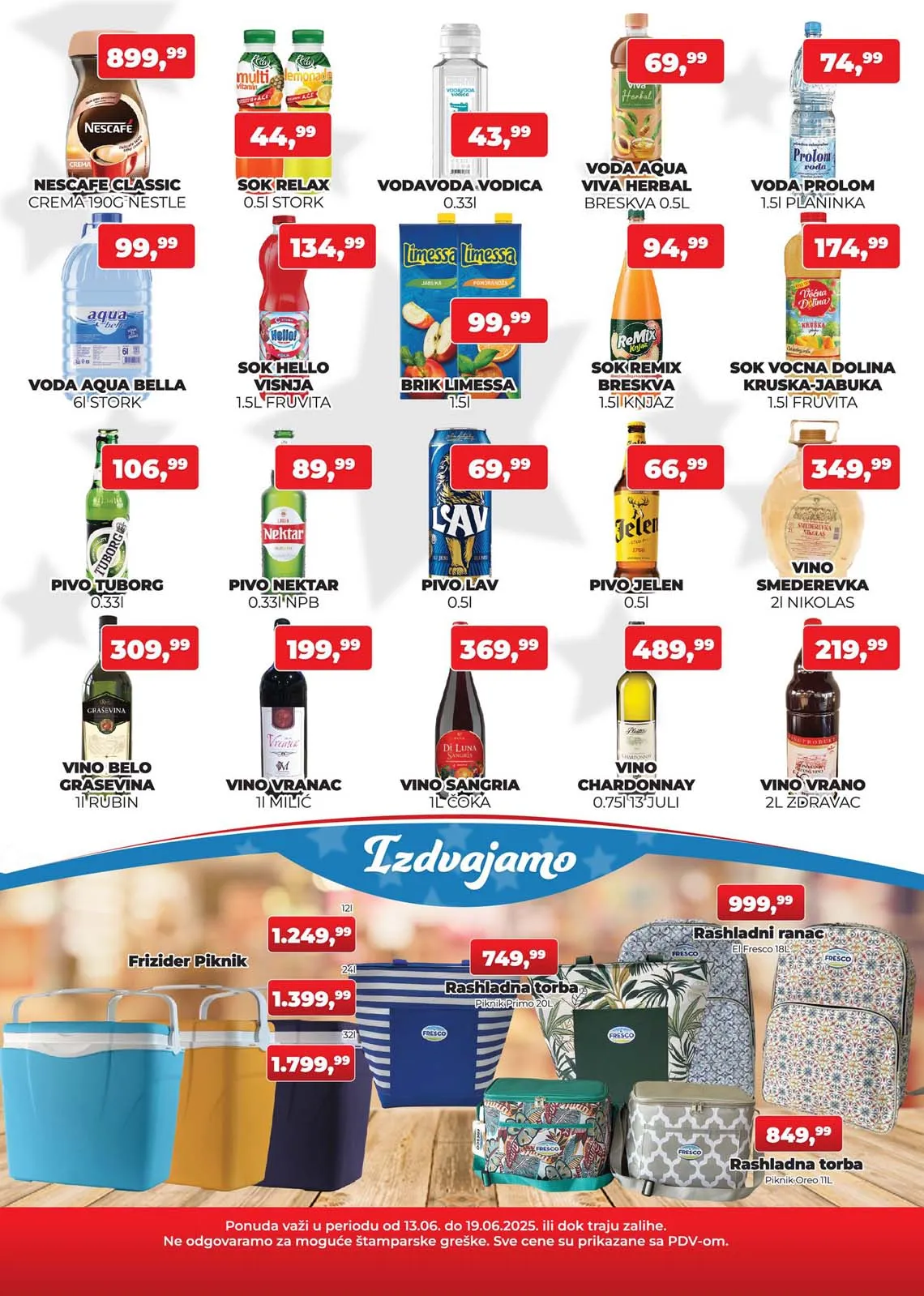 Sniženja  Plus cash carry ZMAJ Trgovina Nedeljna ponuda