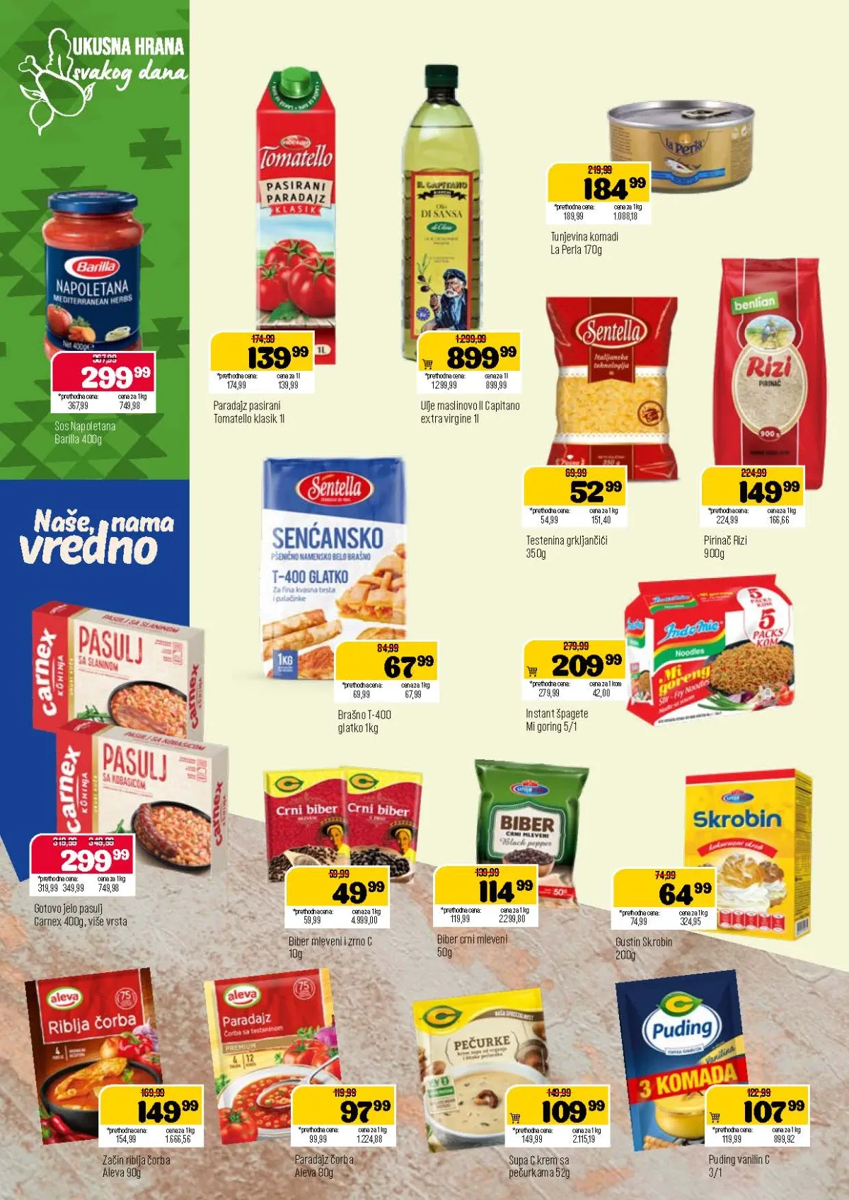 DTL Podunavlje katalog do 24.08.2026. – ulje, testenina, pirinač i tunjevina