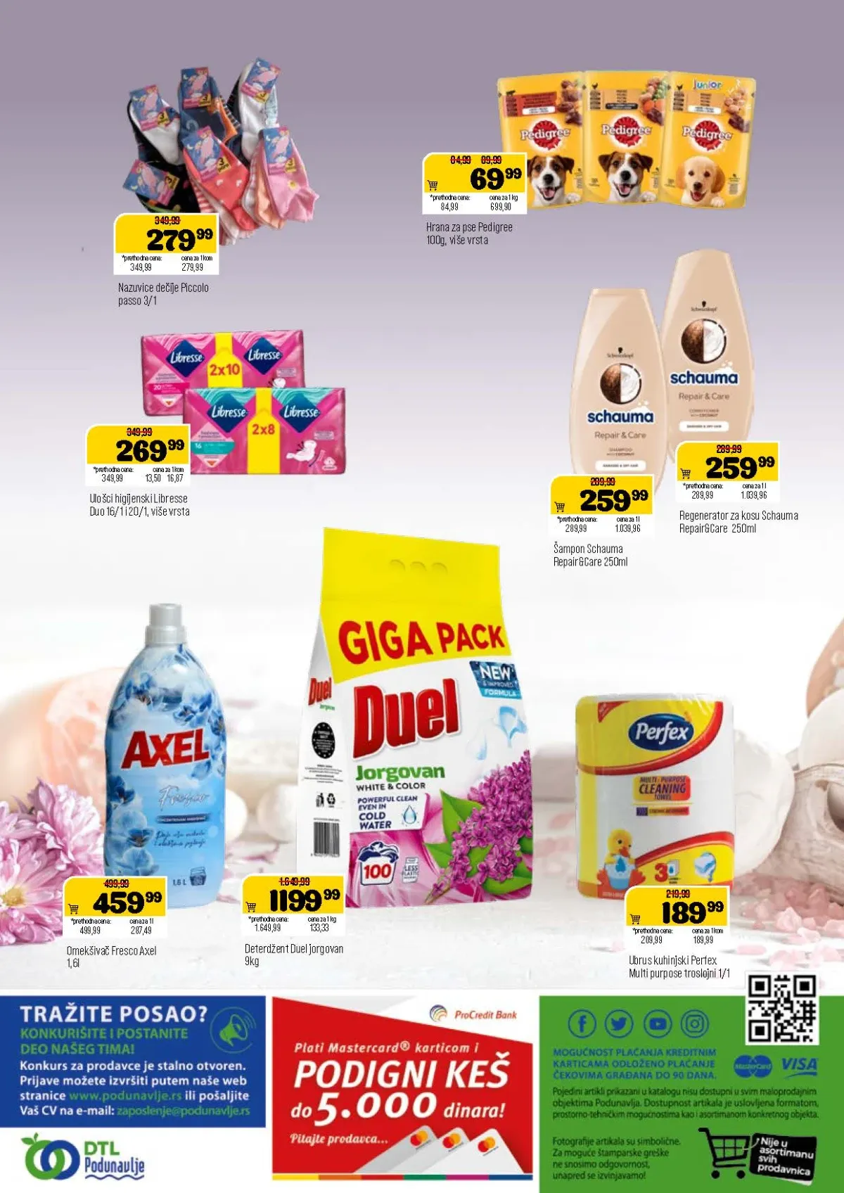 DTL Podunavlje katalog do 24.08.2026. – Duel, Fresco, Perfex i proizvodi za domaćinstvo