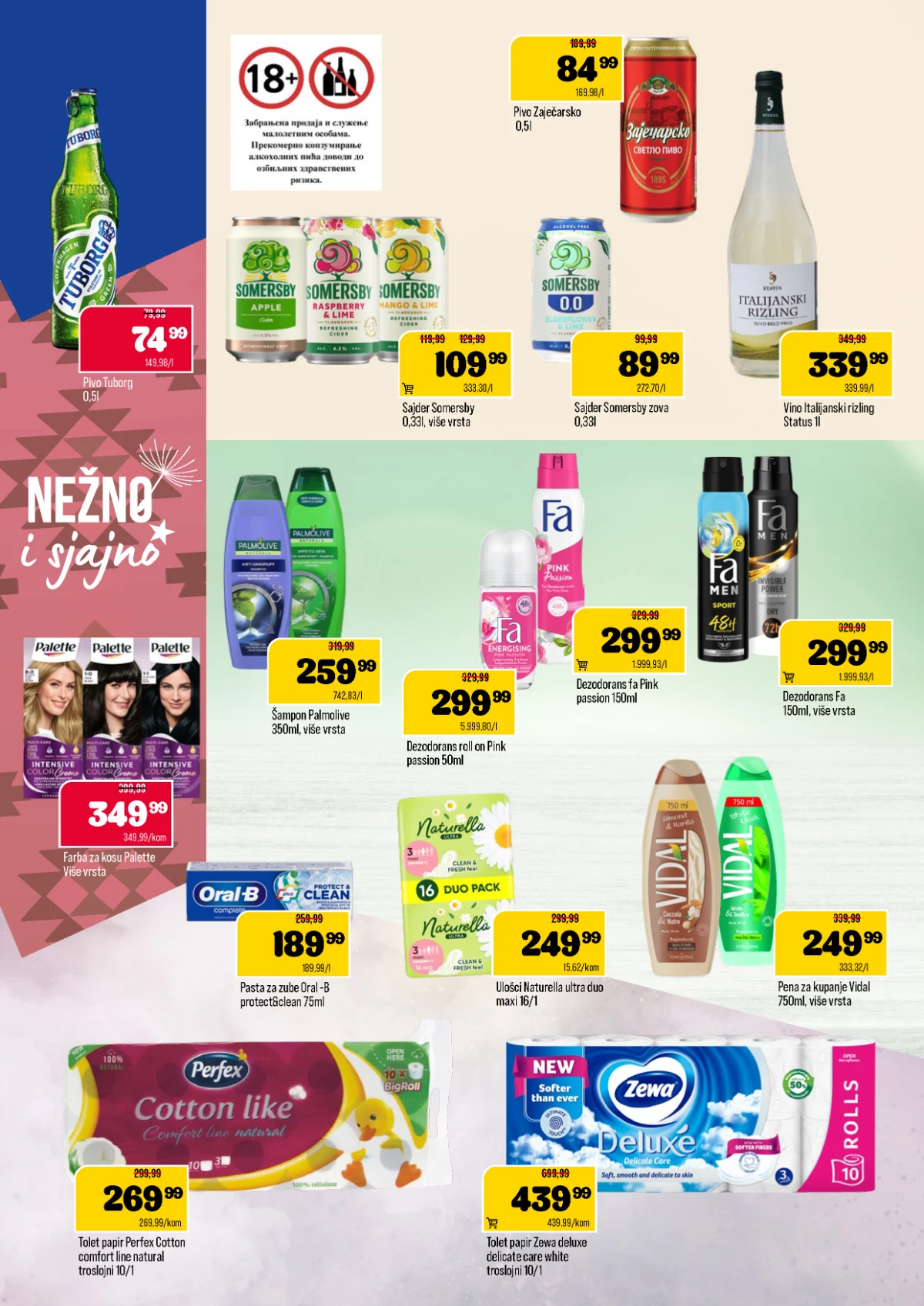 DTL Podunavlje katalog 15.07. do 27.07.2026. – kozmetika, sredstva za higijenu i pića po akcijskim cenama