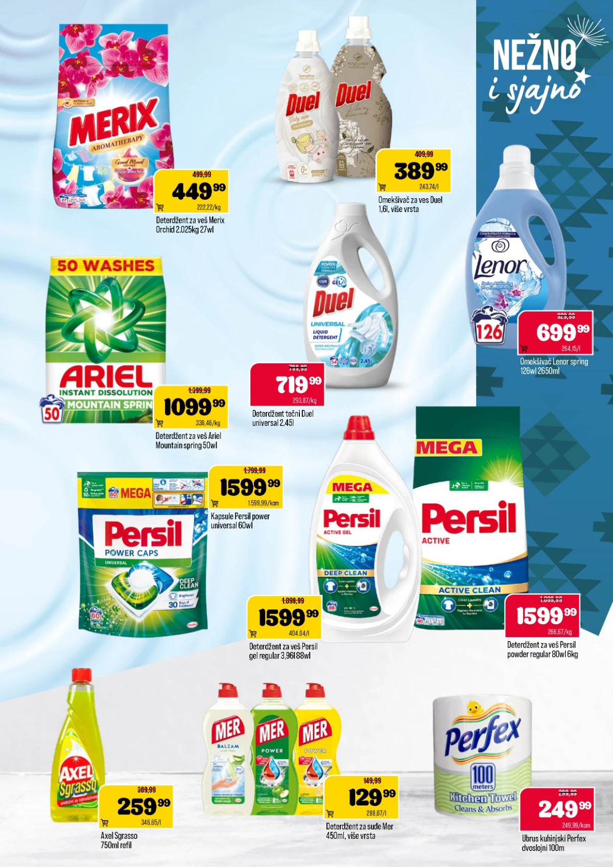 DTL Podunavlje katalog 15.07. do 27.07.2026. – deterdženti, omekšivači i sredstva za održavanje doma na akciji