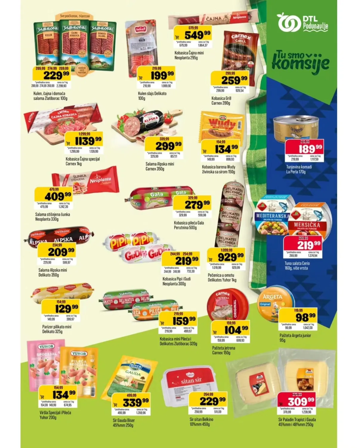 DTL Podunavlje katalog 21.10–2.11.2026. – nove akcije za svakodnevnu kupovinu, strana 5