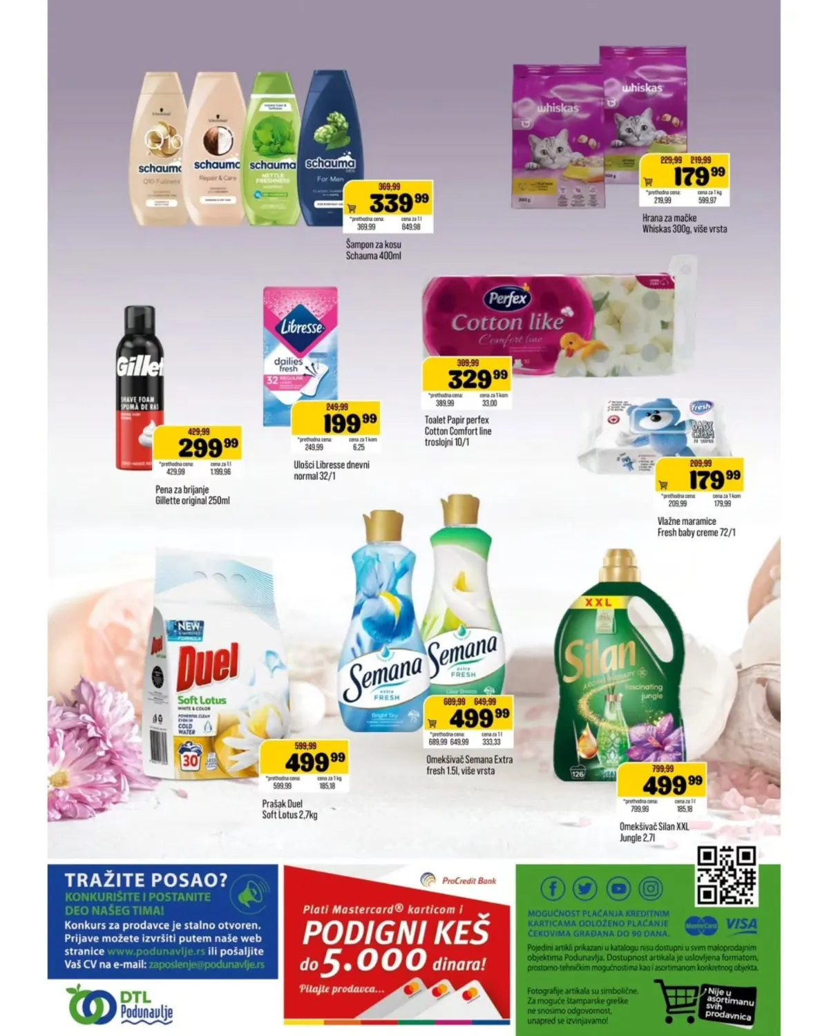 DTL Podunavlje katalog od 21.10. do 2.11.2026. – poslednja strana kataloga sa akcijskim ponudama
