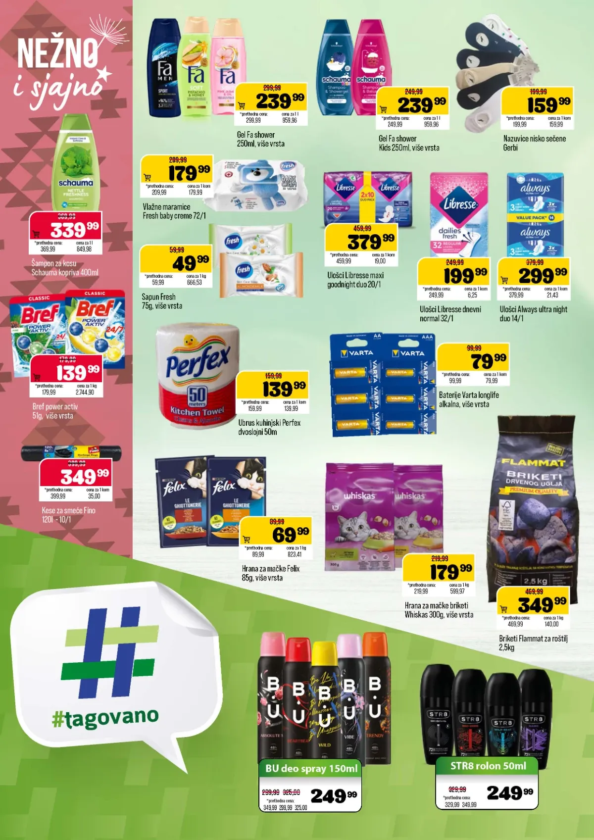 DTL Podunavlje katalog do 07.09.2026. – Schauma šampon i Always ulošci po akcijskim cenama