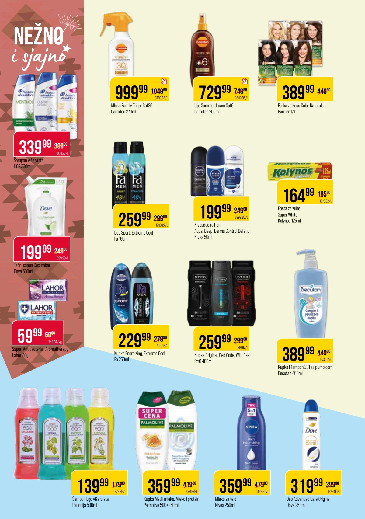 DTL Proleter katalog strana 10 – deterdženti, omekšivači, sredstva za čišćenje i proizvodi za domaćinstvo na akciji