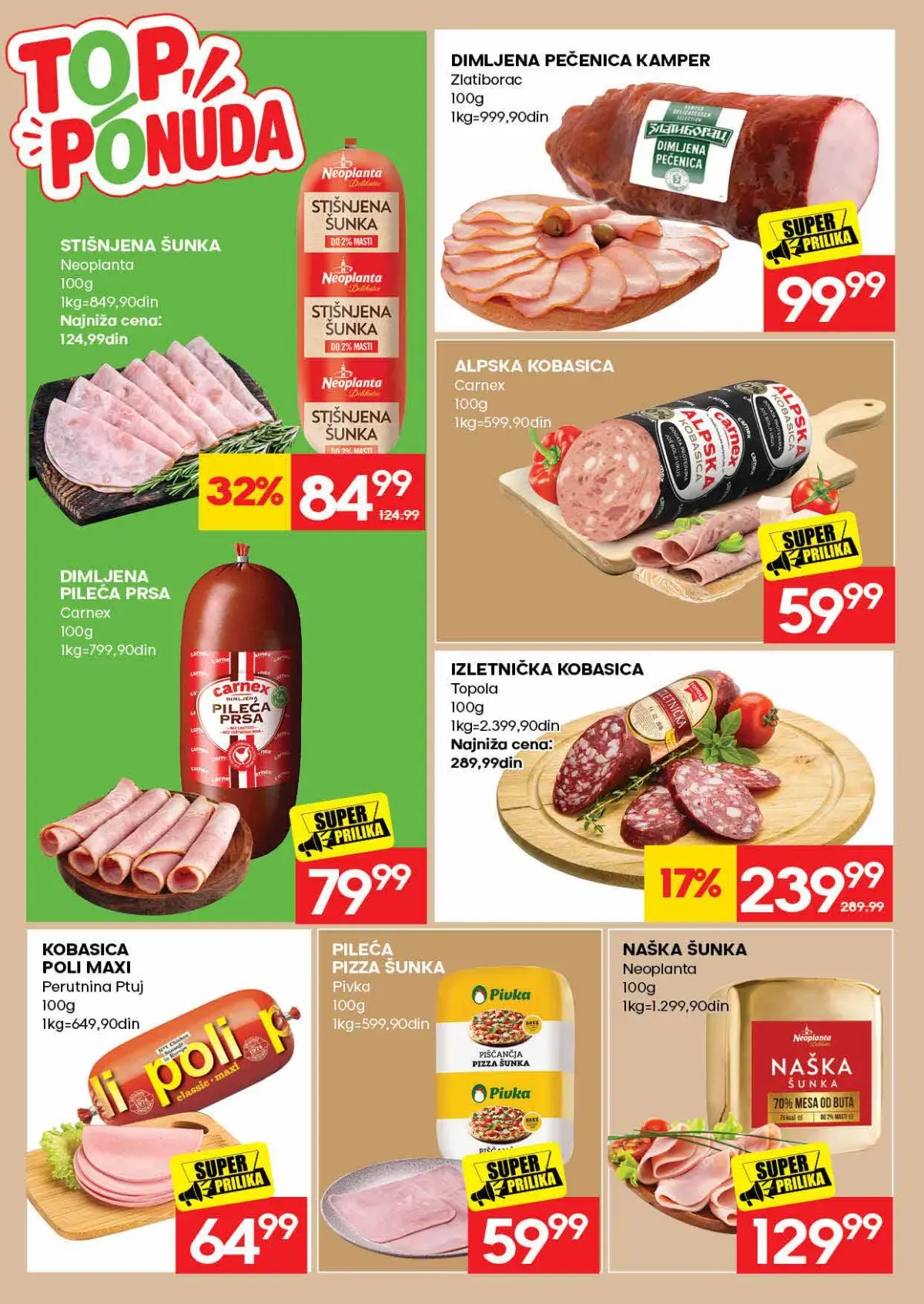 RODA katalog – Top ponuda suhomesnatih proizvoda
