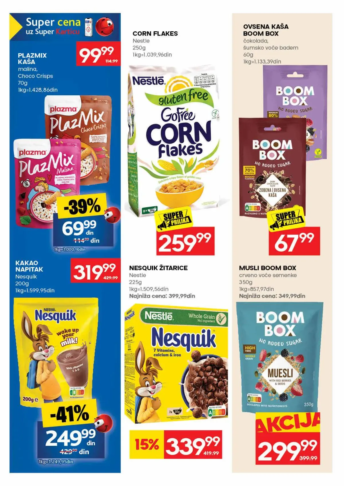 RODA katalog – pahuljice, žitarice i ovsena kaša
