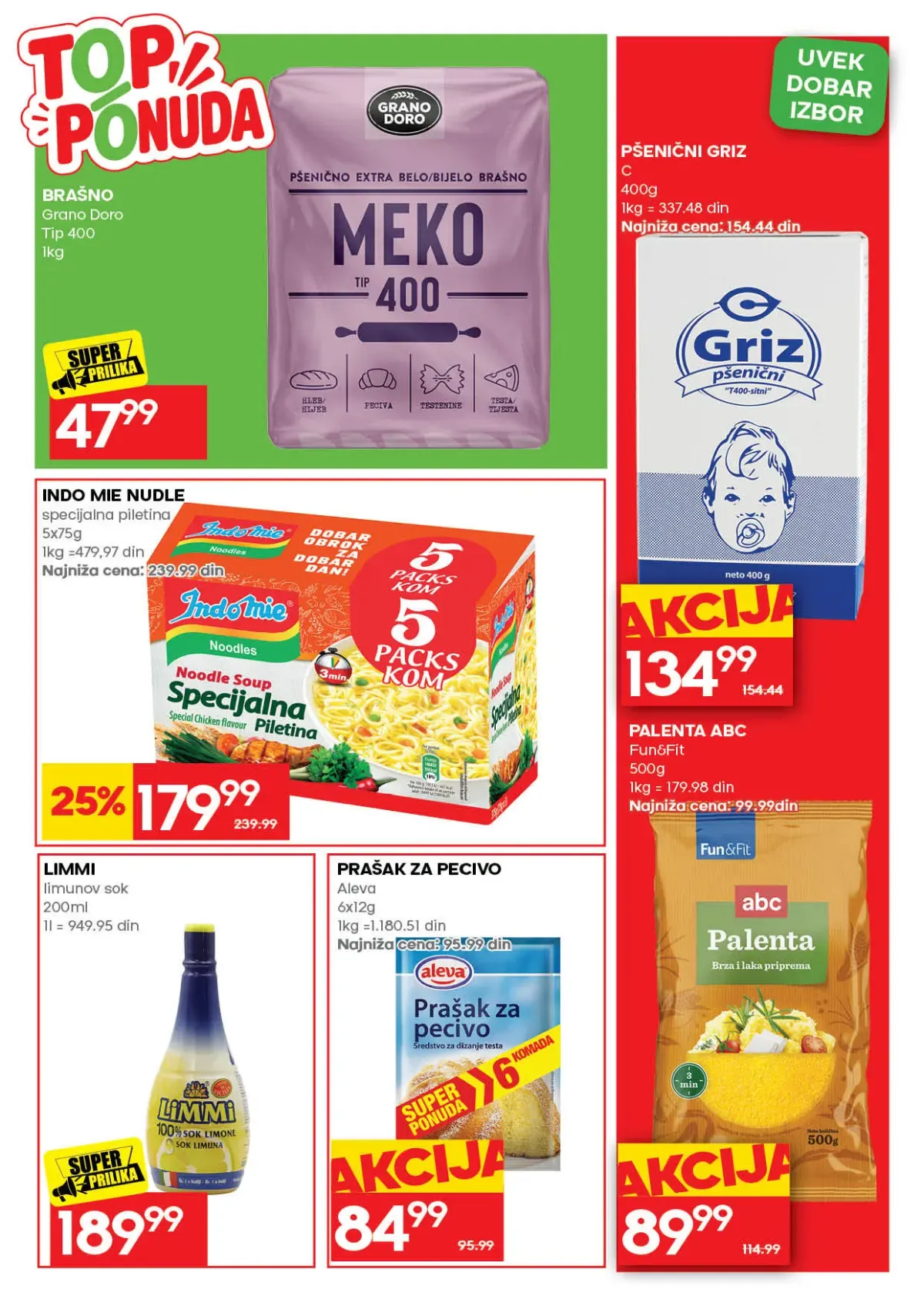 RODA katalog – brašno, griz i palenta