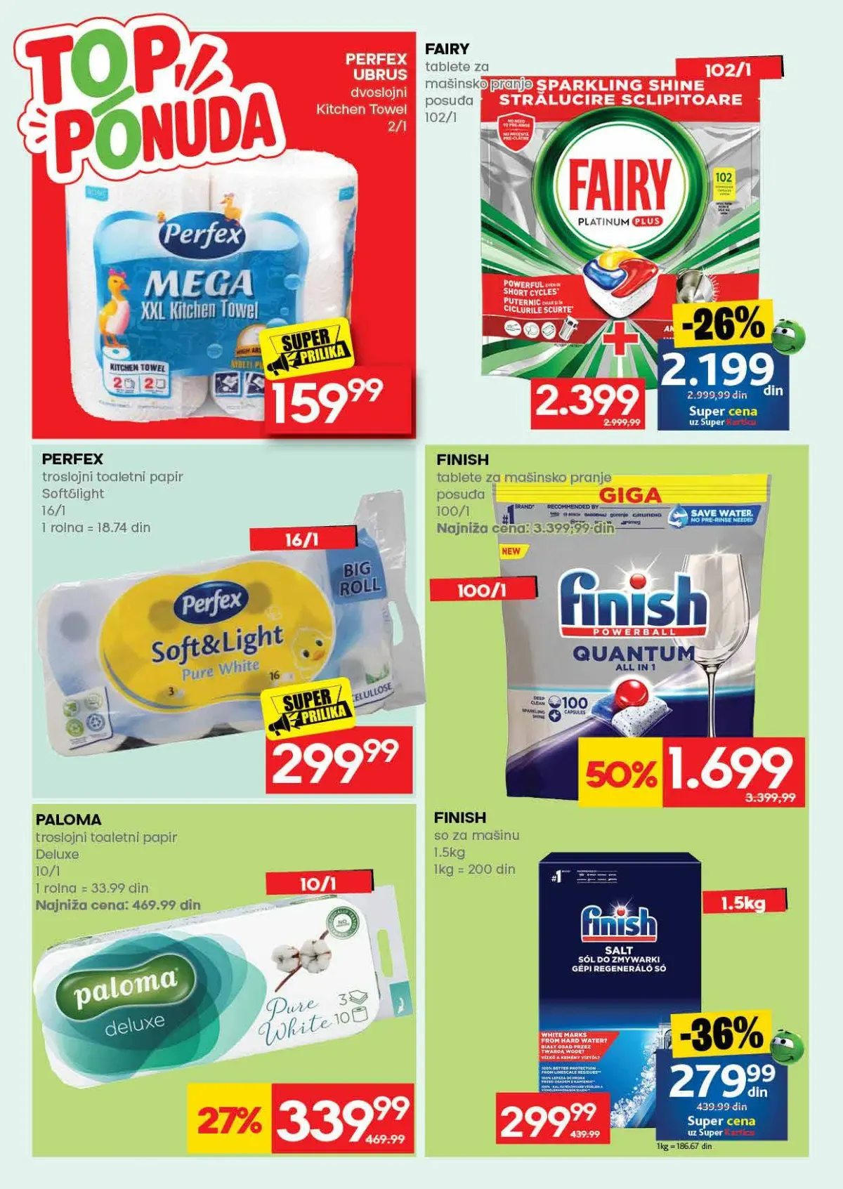 RODA katalog – Perfex, Fairy i Finish