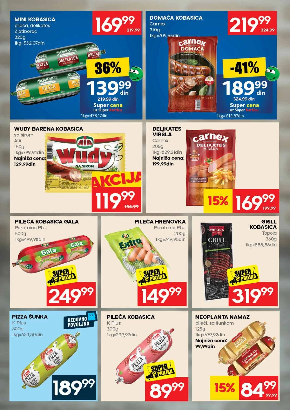 Roda katalog strana 8 – mleko, jogurt, sirevi, pavlaka i namazi po akcijskim cenama