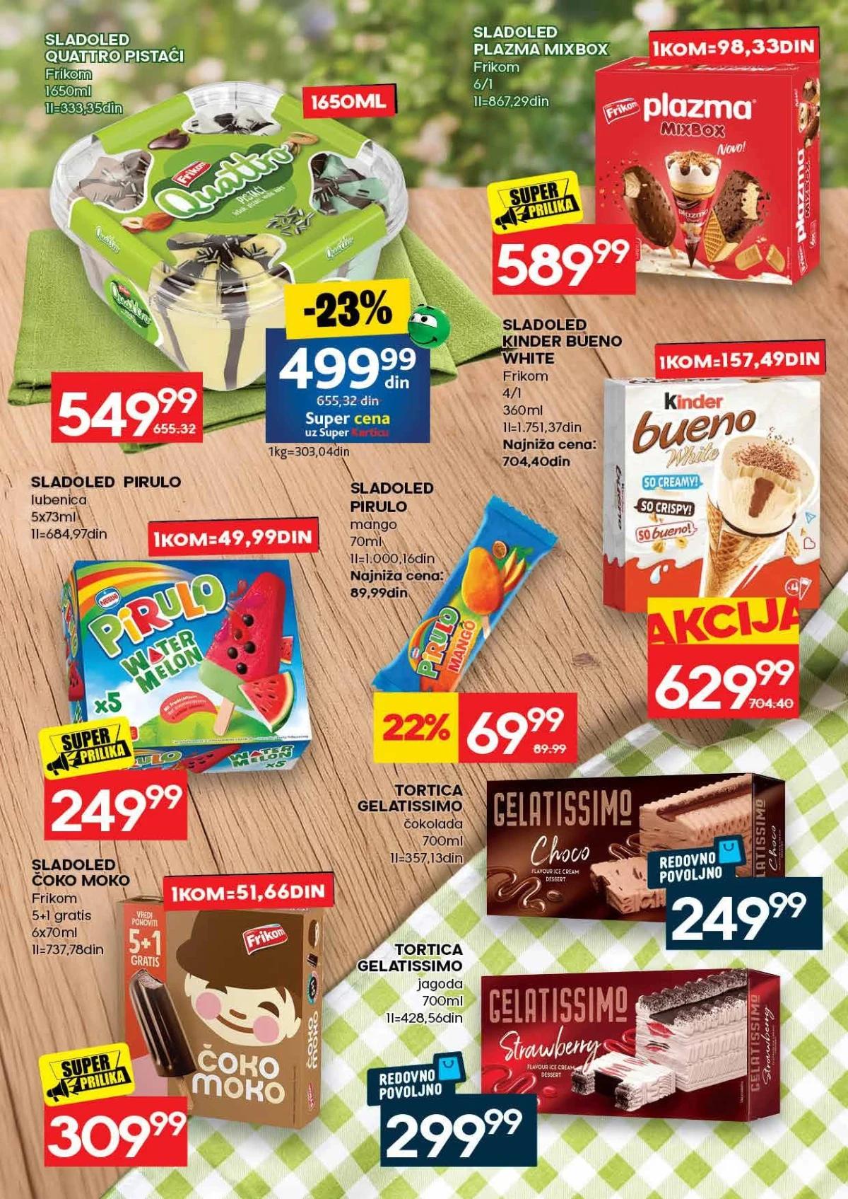 Roda katalog strana 13 – šamponi, gelovi za tuširanje, paste za zube i proizvodi za ličnu negu