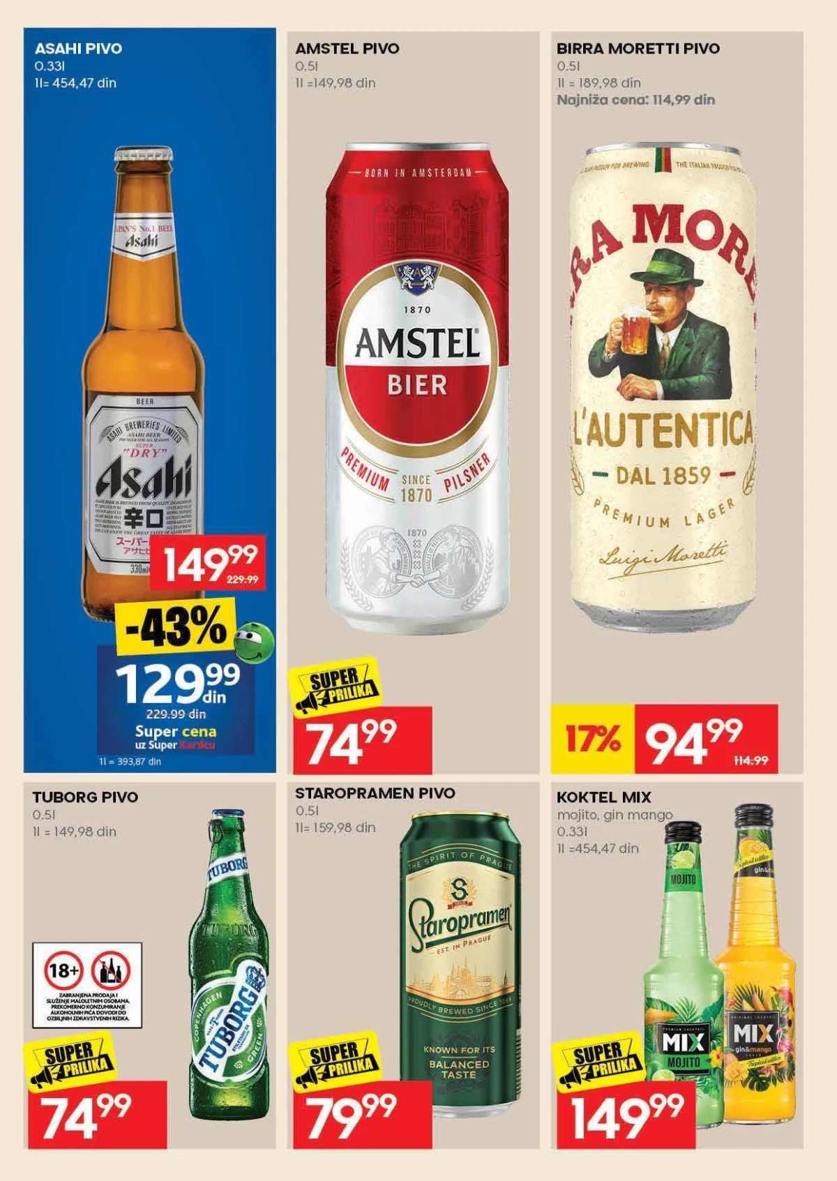 Roda katalog strana 26 – pivo i osvežavajuća alkoholna pića po akcijskim cenama