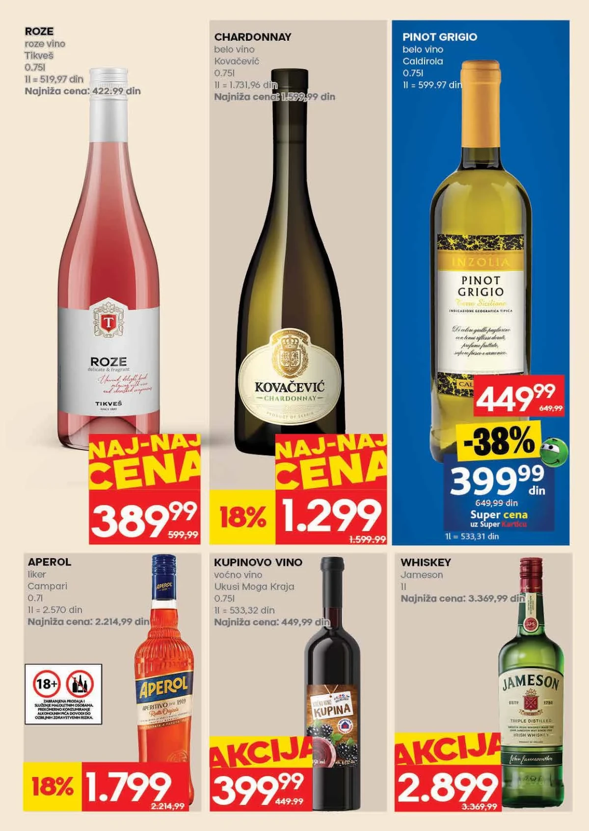 Roda katalog strana 27 – vina, prosecco i viski po nižim cenama