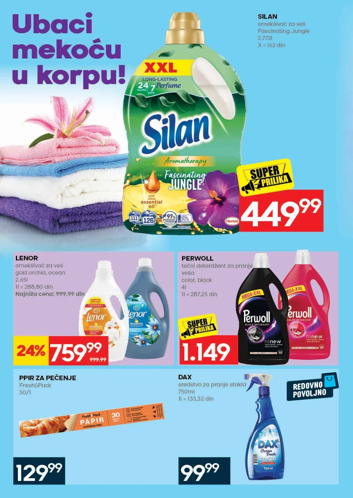 Roda katalog strana 30 – Persil, Perwoll, Bohor i proizvodi za pranje veša na akciji