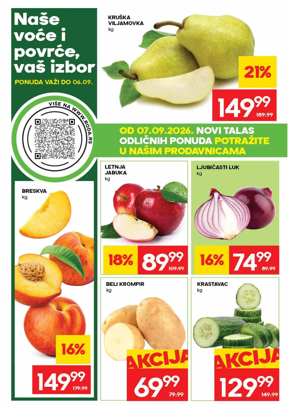 Roda katalog – strana 2 Roda katalog do 13.09.2026. – ponuda voća i povrća, strana 2
