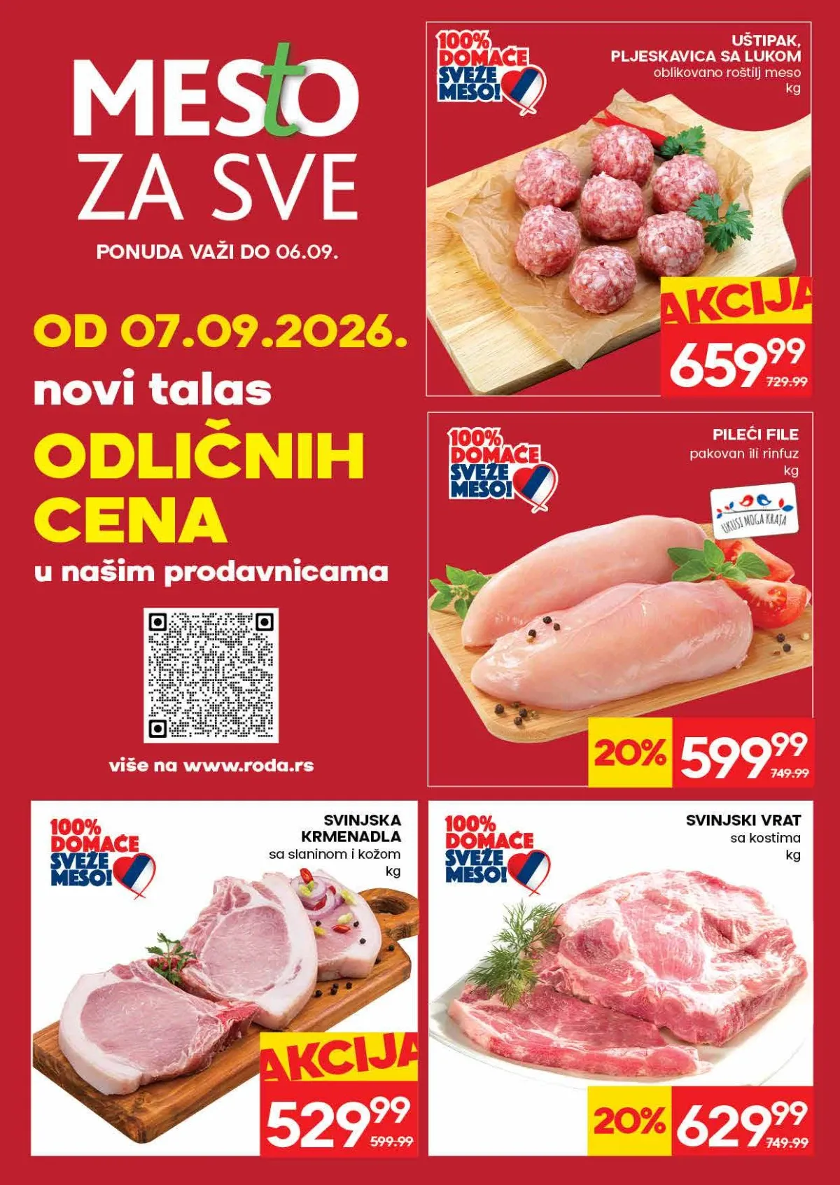 Roda katalog – strana 6 Roda katalog do 13.09.2026. – ponuda svežeg mesa, strana 6