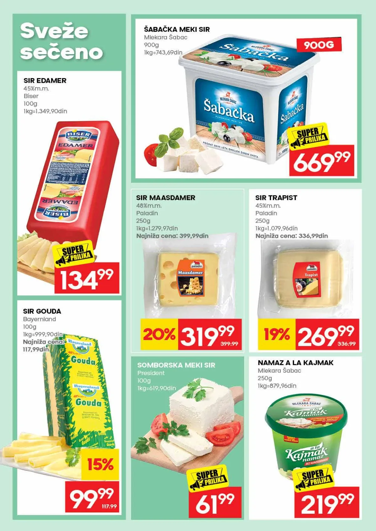 Roda katalog – strana 14 Roda katalog do 13.09.2026. – sirevi i mlečni proizvodi, strana 14