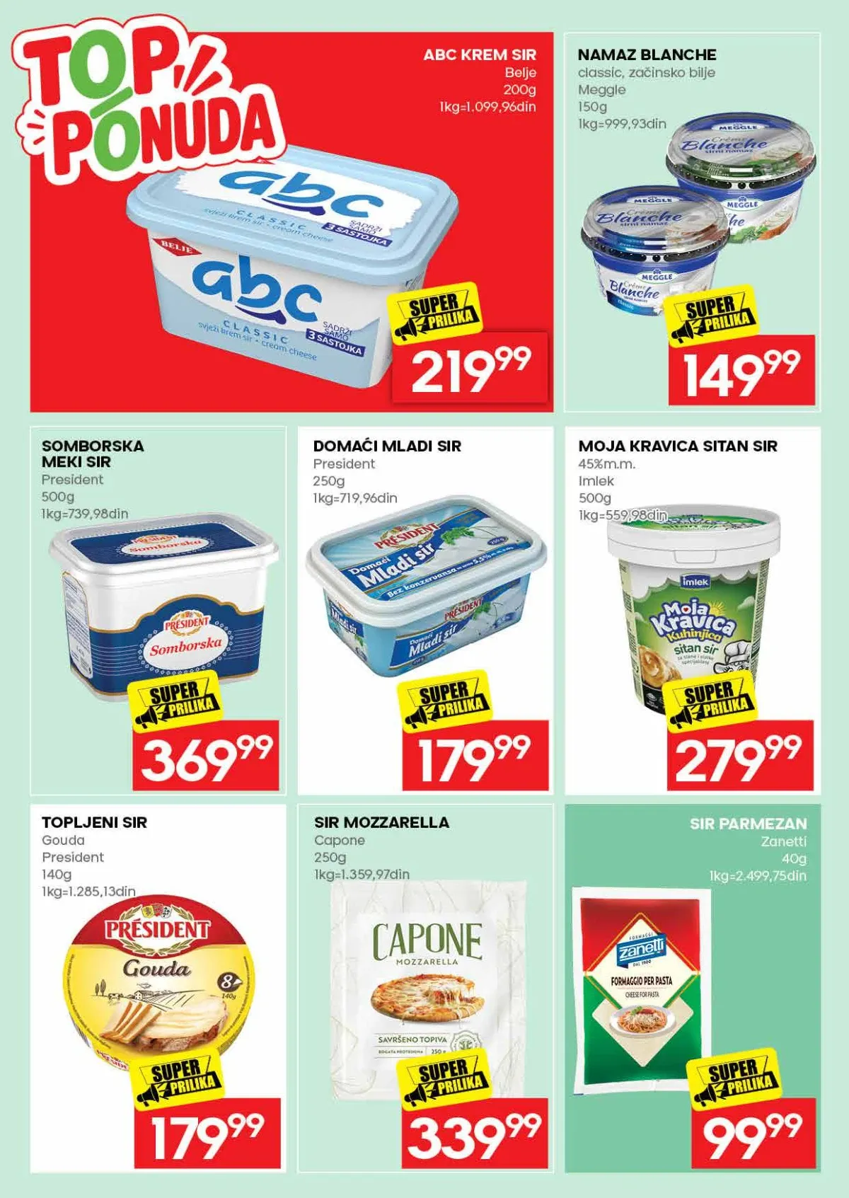 Roda katalog – strana 15 Roda katalog do 13.09.2026. – namazi i mlečni proizvodi, strana 15