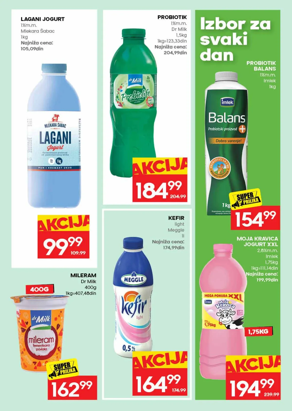 Roda katalog – strana 17 Roda katalog do 13.09.2026. – jogurt, kefir i mlečni napici, strana 17