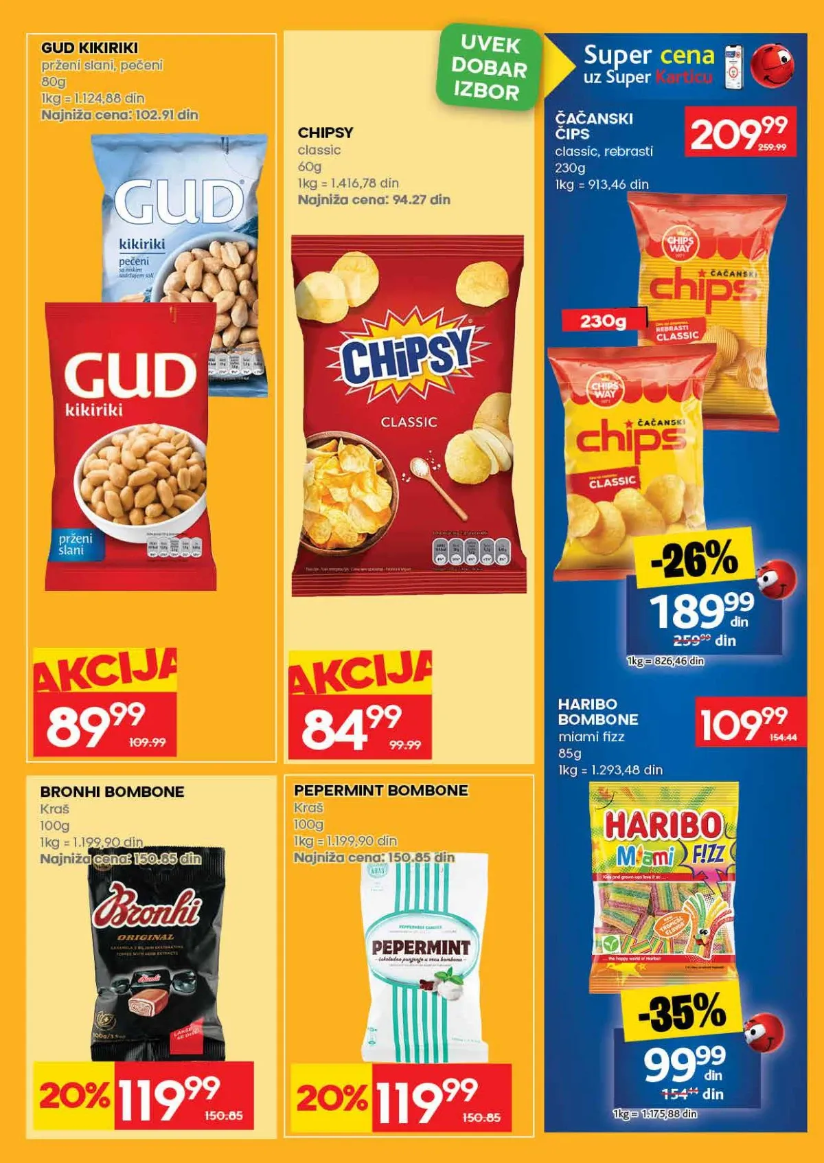 Roda katalog – strana 43 Roda katalog do 13.09.2026. – grickalice i slani program, strana 43