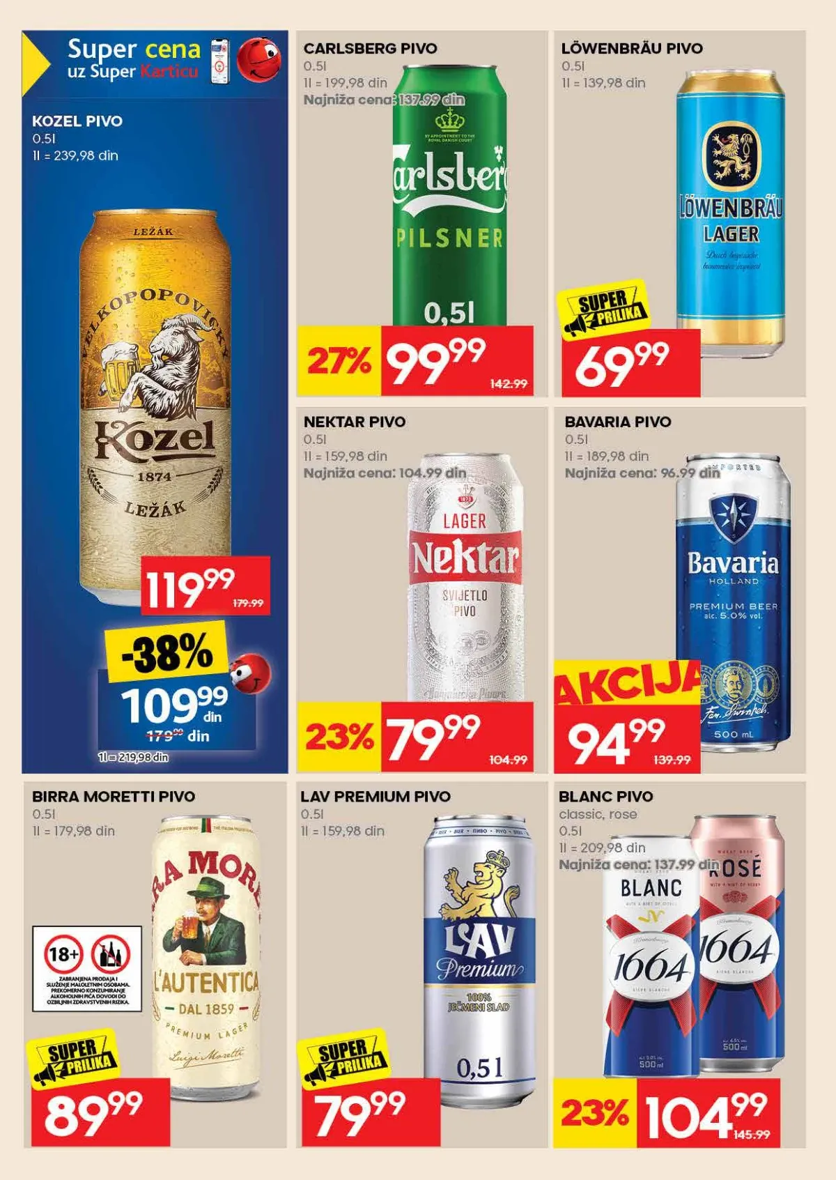 Roda katalog – strana 46 Roda katalog do 13.09.2026. – akcijske cene piva, strana 46