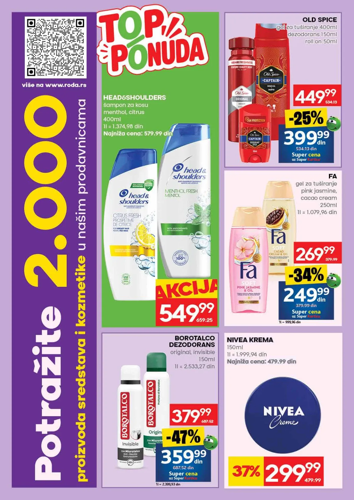 Roda katalog – strana 48 Roda katalog do 13.09.2026. – dezodoransi, kreme i lična nega, strana 48