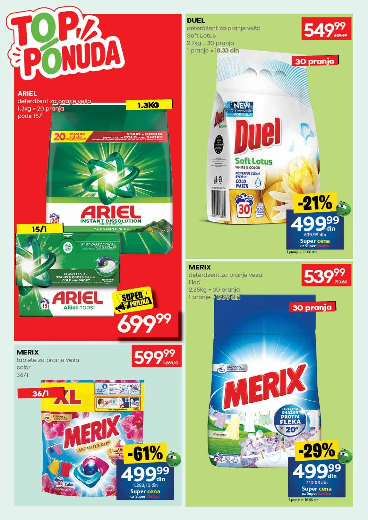 Roda katalog – strana 52 Roda katalog do 13.09.2026. – deterdženti za veš uz popuste do 61%, strana 52