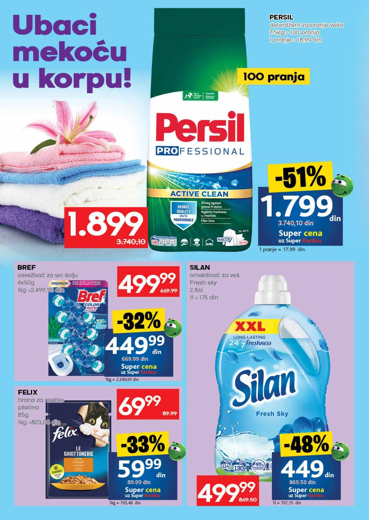 RODA katalog strana 30 – kuhinjski pribor, činije, čaše, šolje i proizvodi za svakodnevnu upotrebu na akciji.