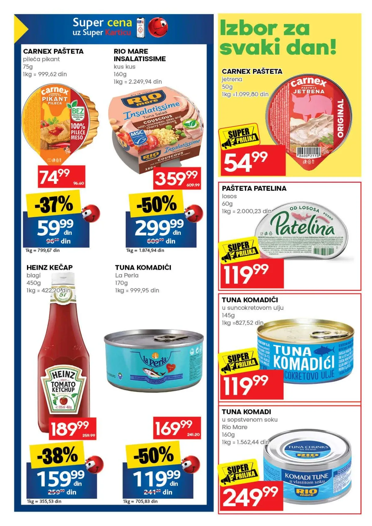 RODA katalog do 16.08.2026. – pregled akcijskih ponuda na strani 30