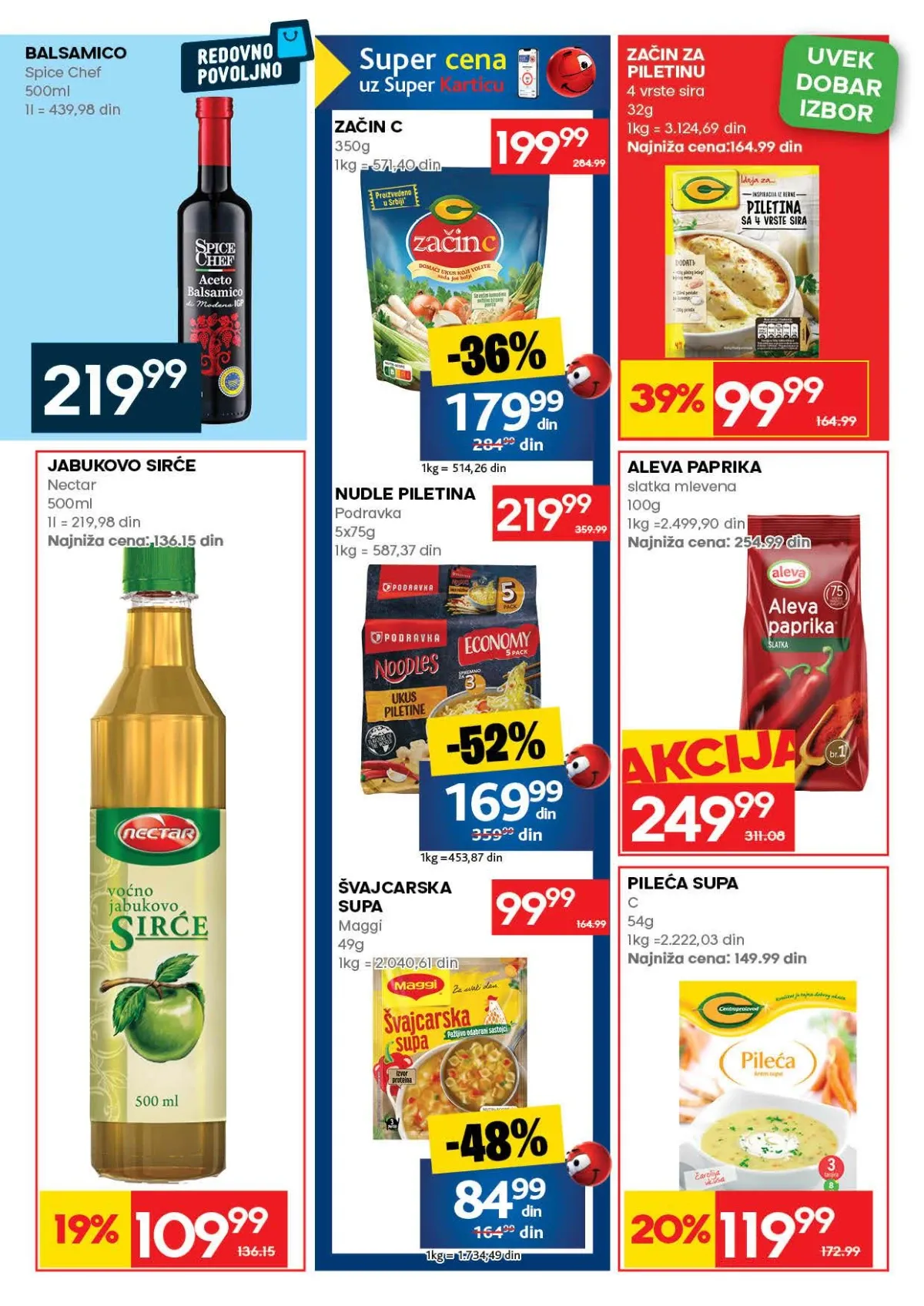 RODA katalog do 16.08.2026. – pregled akcijskih ponuda na strani 33