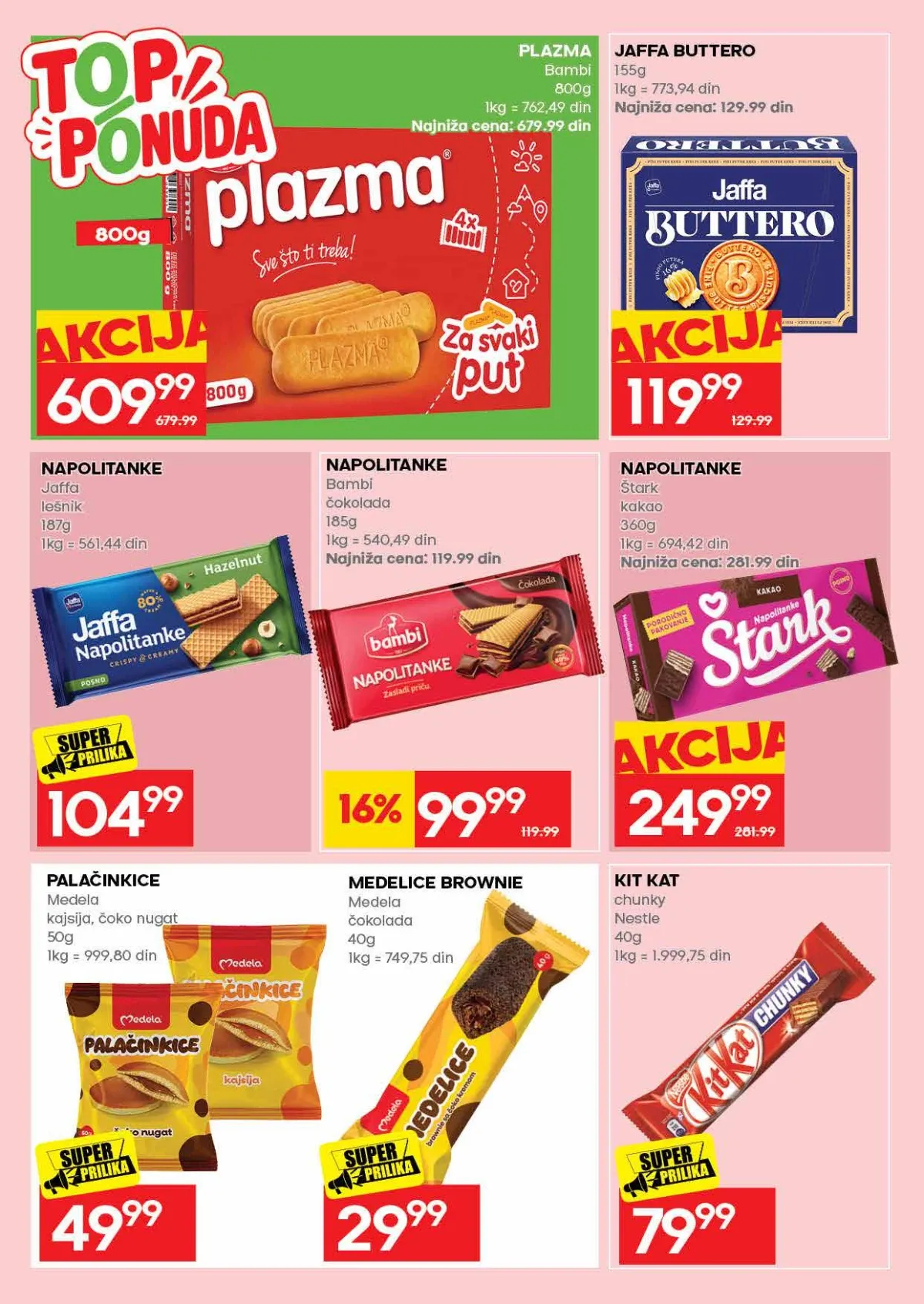 RODA katalog do 16.08.2026. – pregled akcijskih ponuda na strani 38