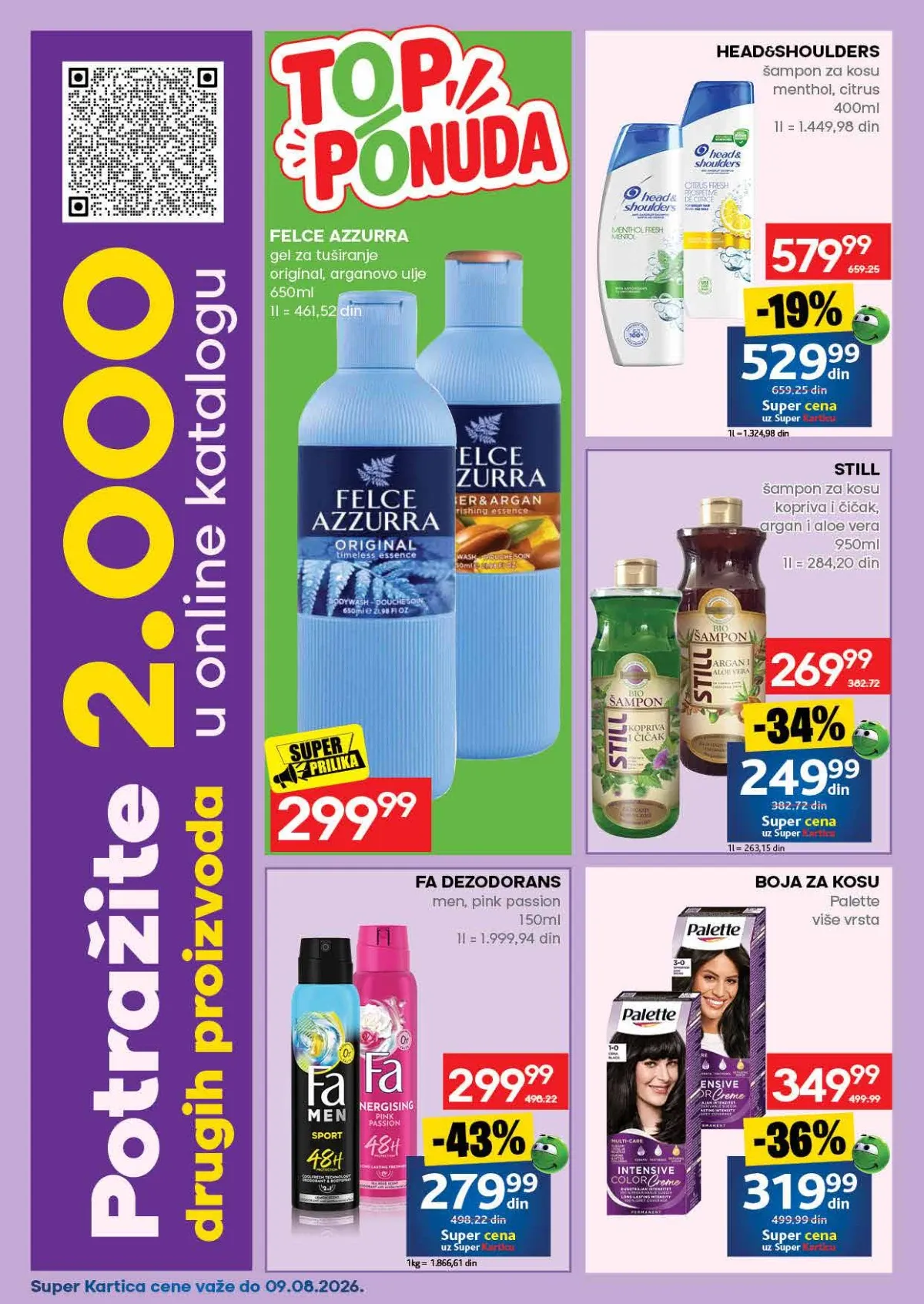 RODA katalog do 16.08.2026. – pregled akcijskih ponuda na strani 46