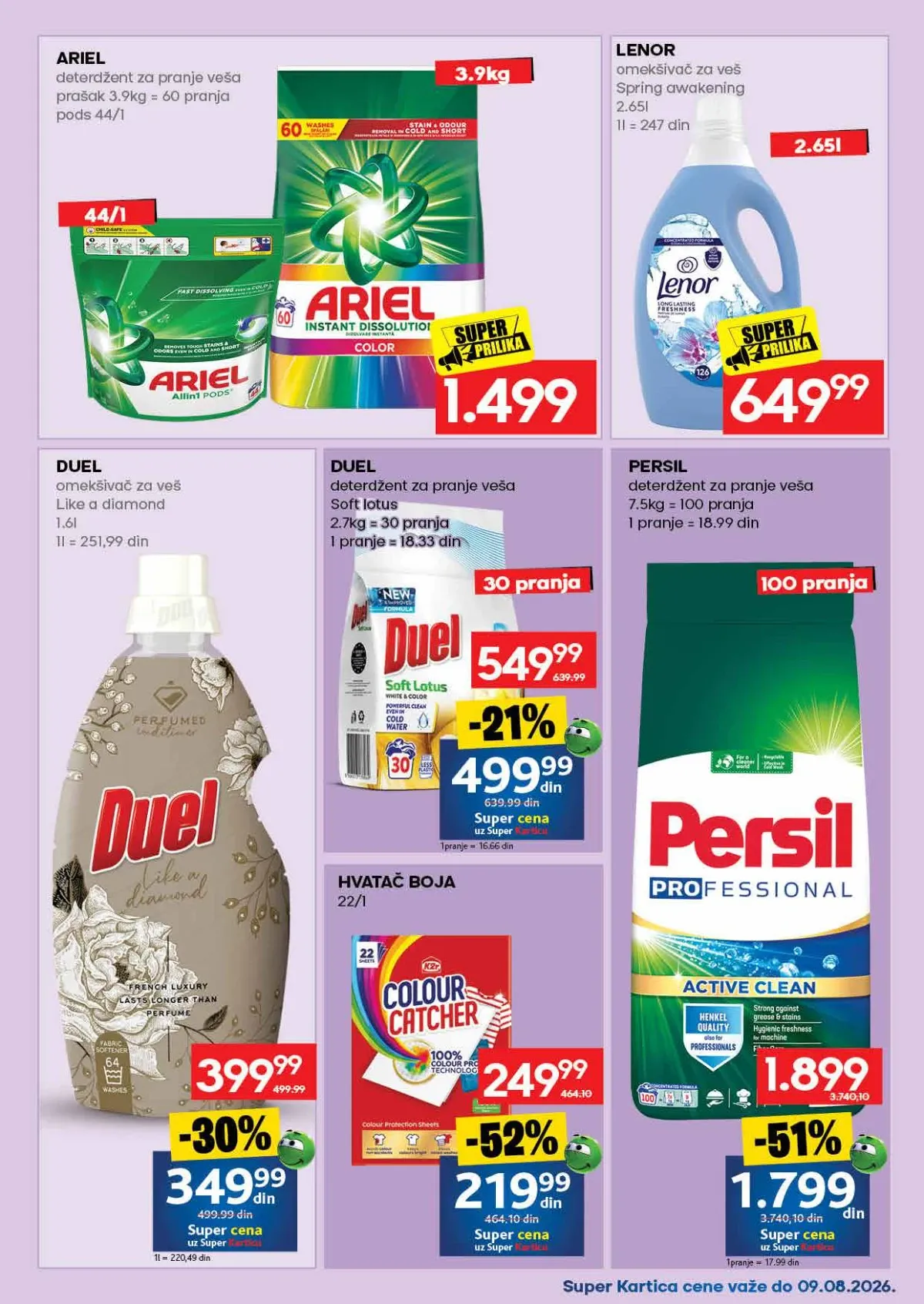 RODA katalog do 16.08.2026. – pregled akcijskih ponuda na strani 49