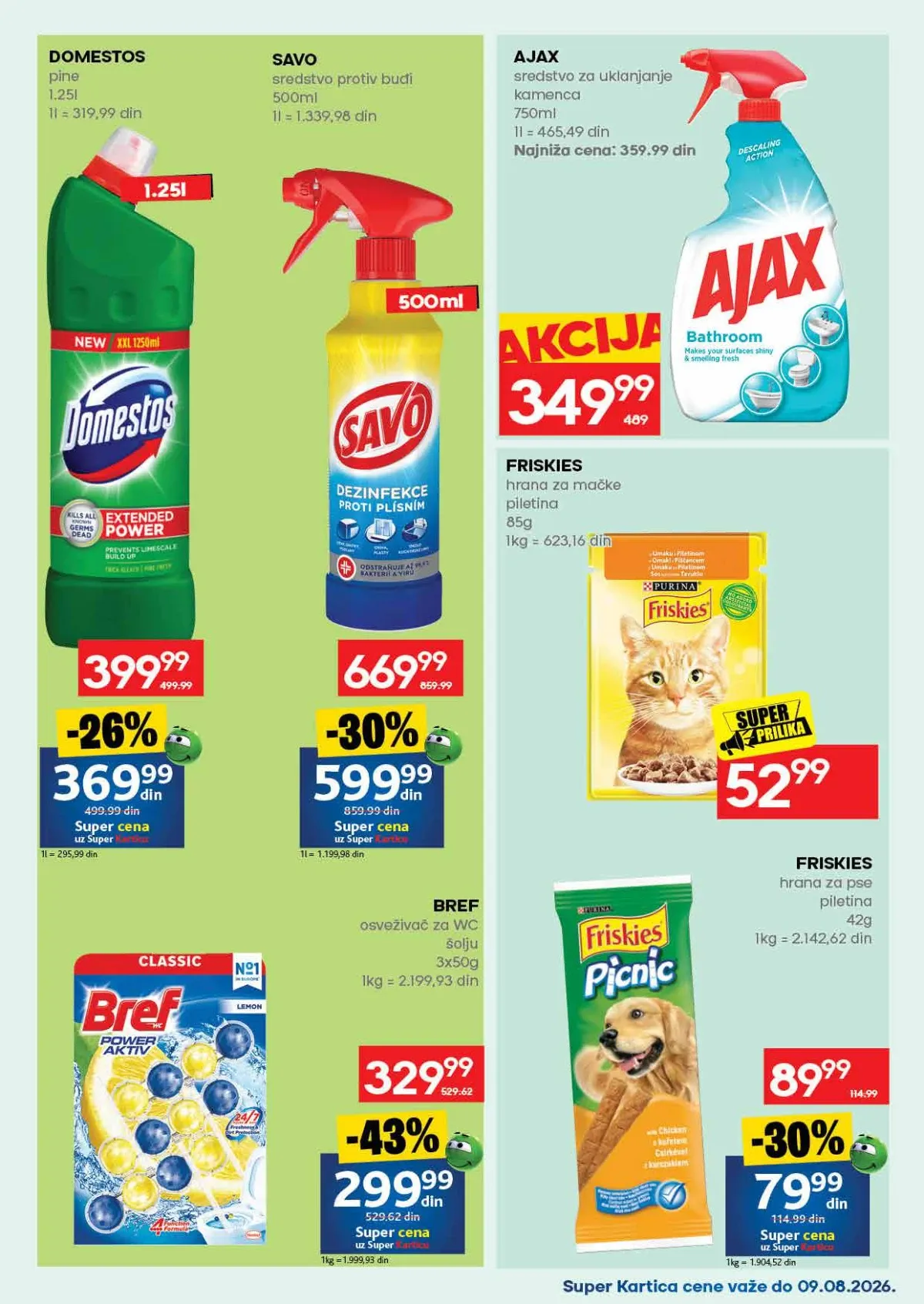 RODA katalog do 16.08.2026. – pregled akcijskih ponuda na strani 51