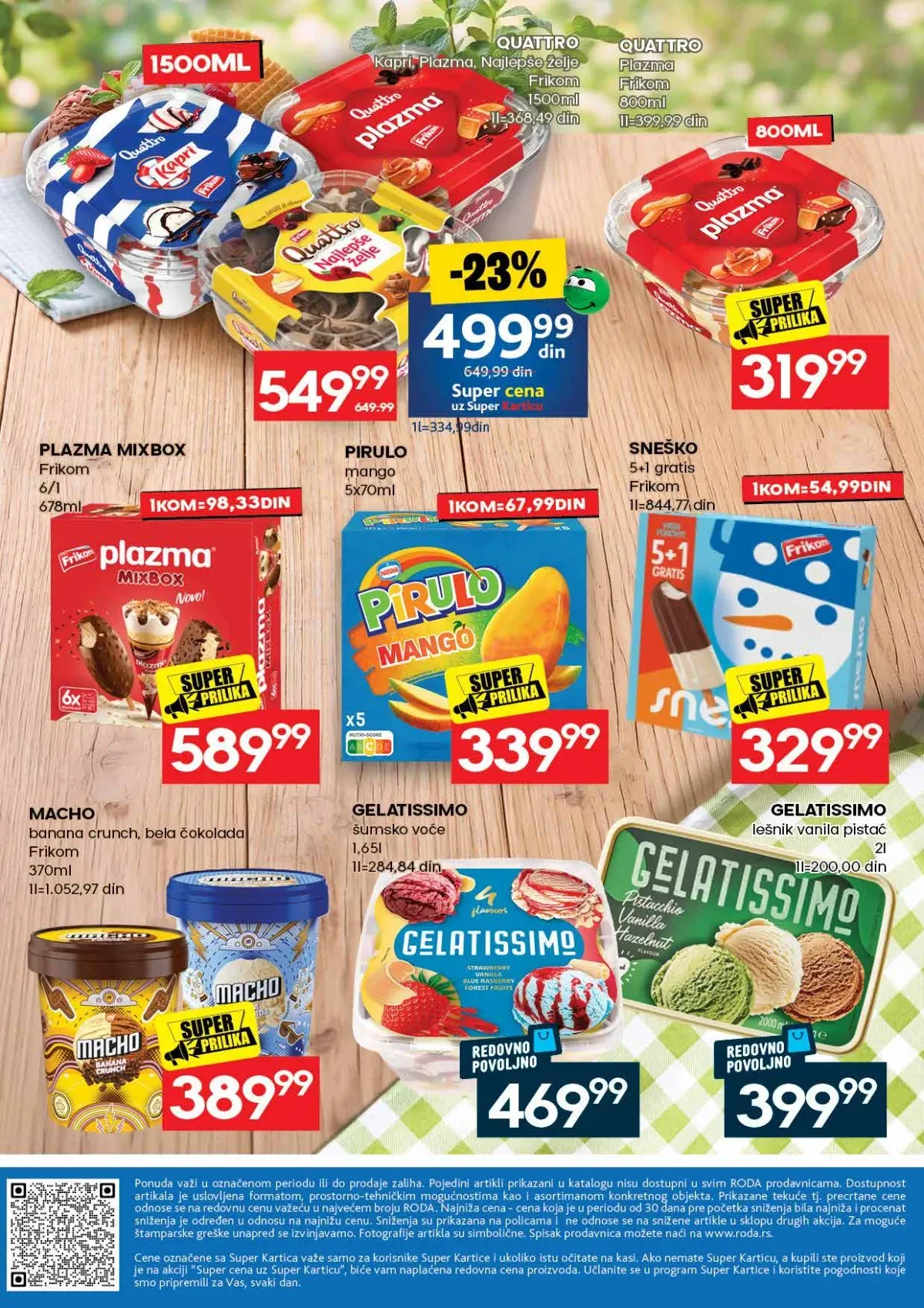 RODA katalog do 16.08.2026. – pregled akcijskih ponuda na strani 56