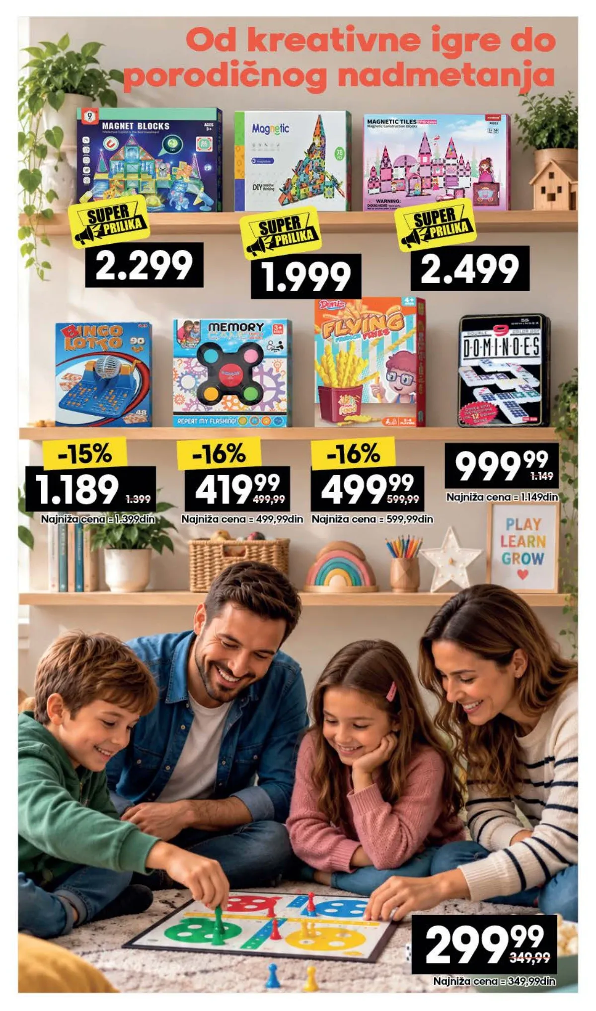 RODA katalog – magnetne kocke, društvene igre i dječije igračke na akciji