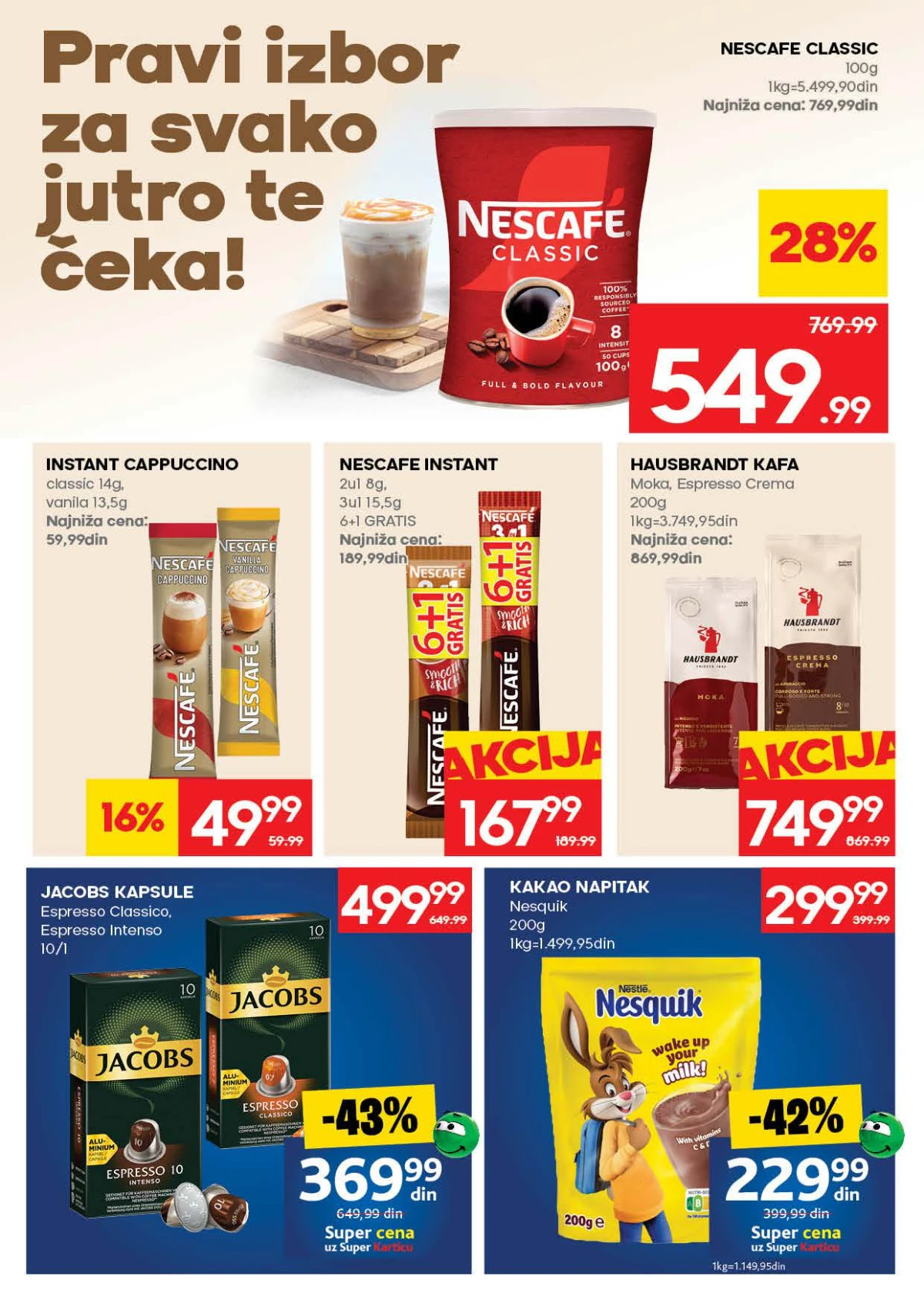 RODA katalog do 05.08.2026. strana 16 – Nectar sokovi i voćni napici u različitim ukusima