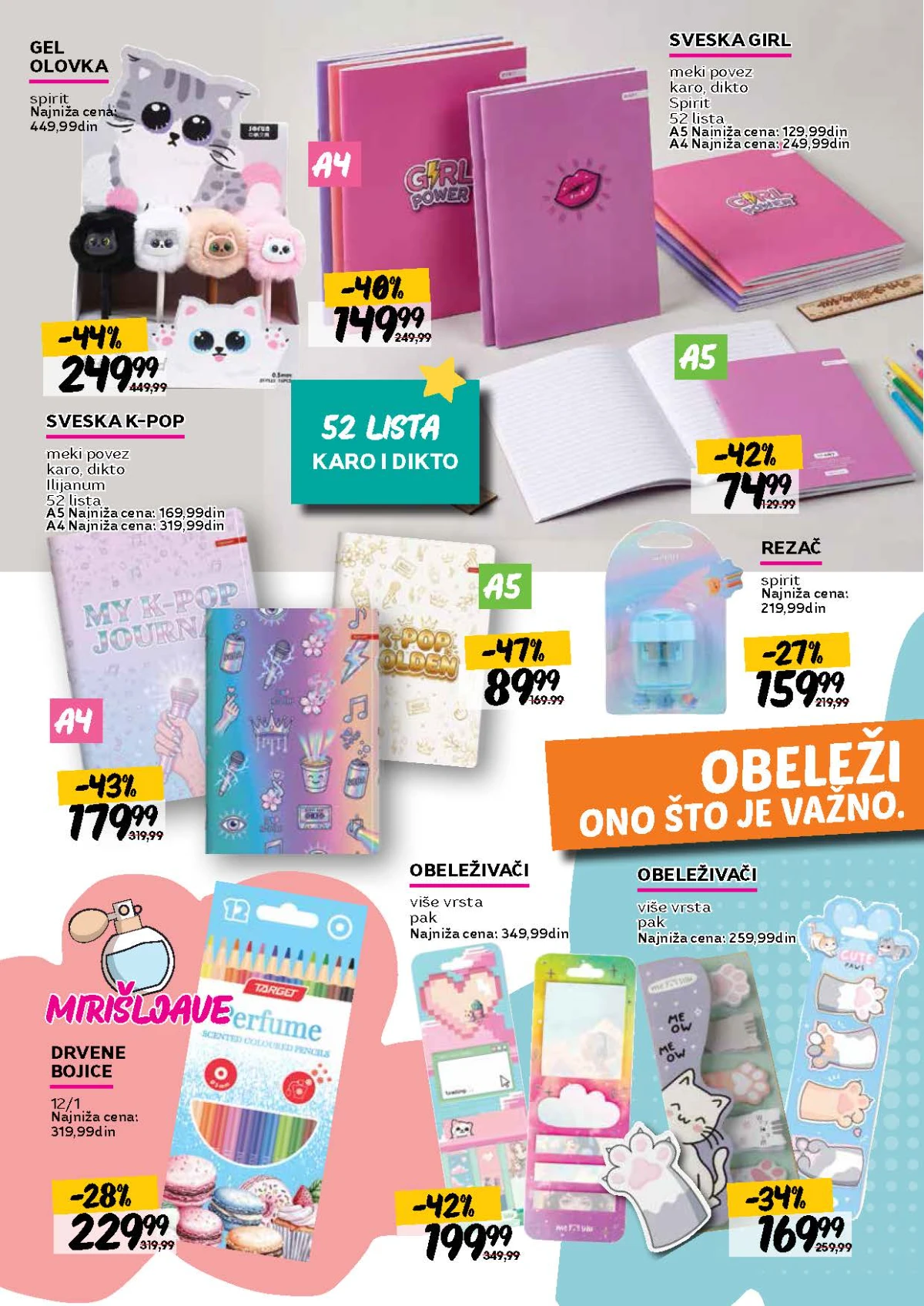 Roda školska akcija – školski pribor na sniženju