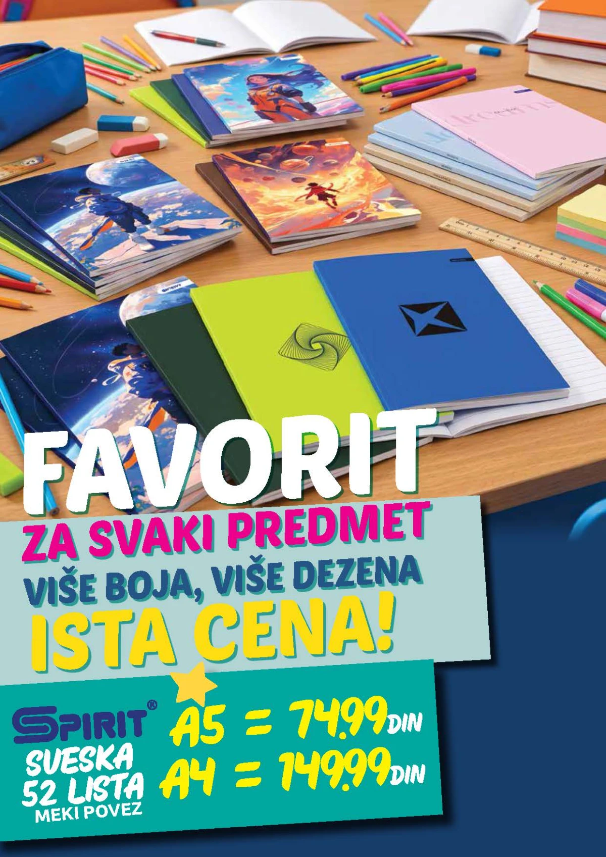 Roda školska akcija – školske potrepštine i pribor