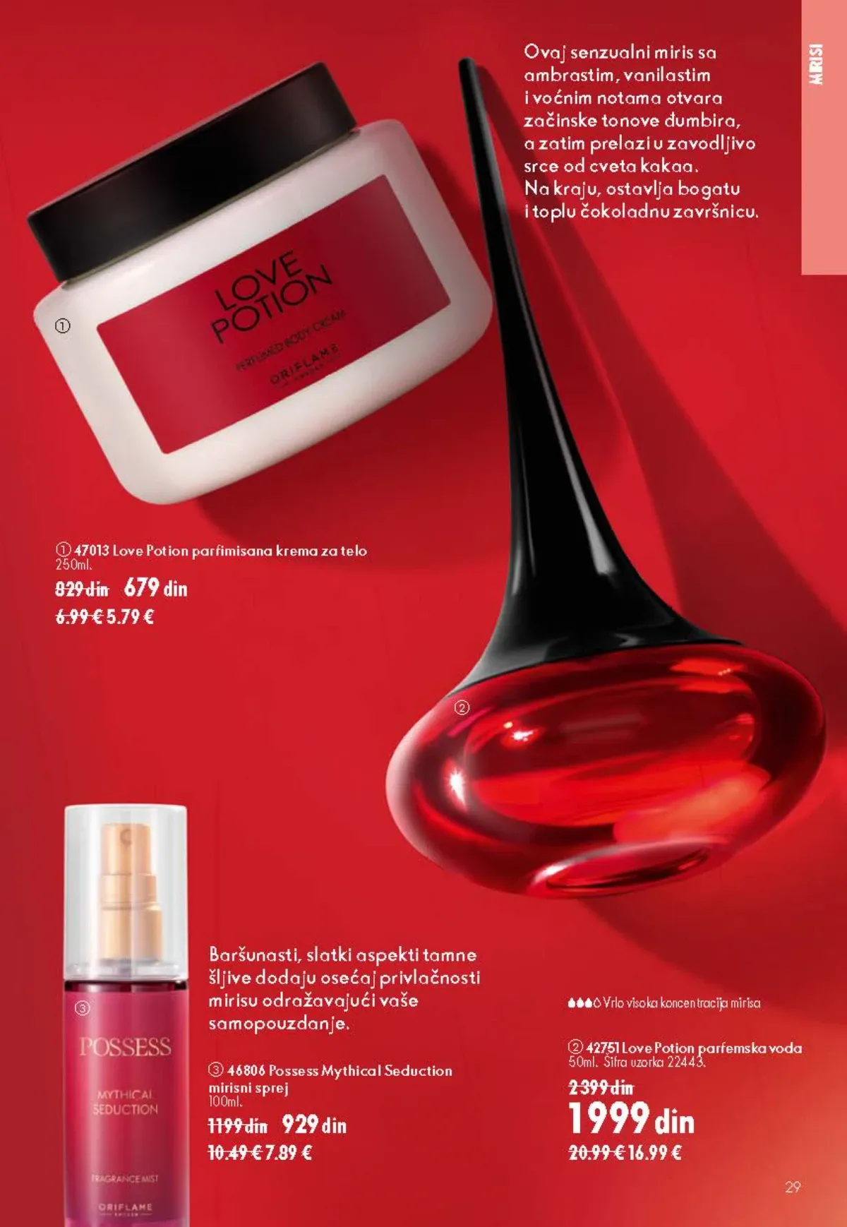 Oriflame katalog 12/2026 do 15.09.2026. – stranica 29 sa aktuelnom ponudom kozmetike i proizvoda za negu
