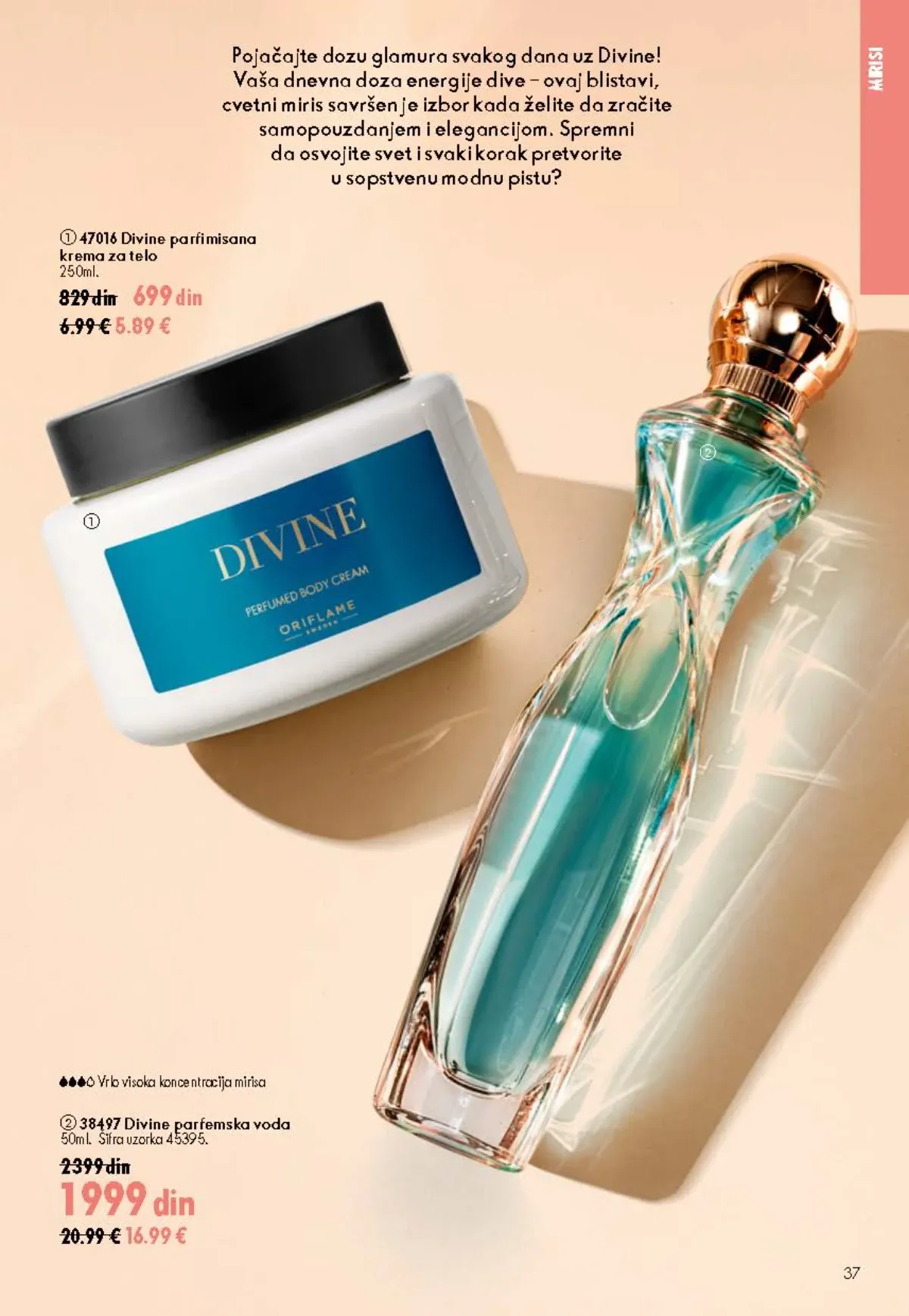 Oriflame katalog 12/2026 do 15.09.2026. – stranica 37 sa aktuelnom ponudom kozmetike i proizvoda za negu