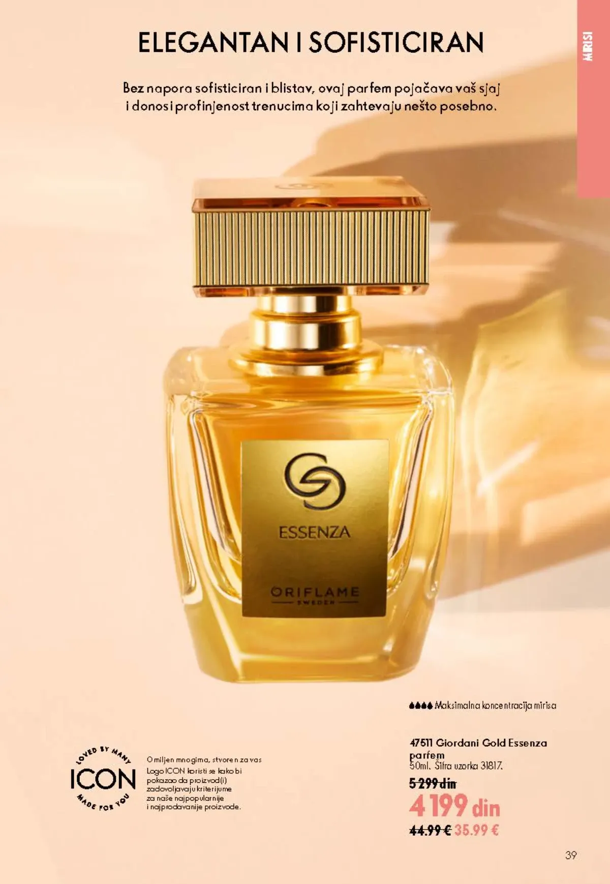 Oriflame katalog 12/2026 do 15.09.2026. – stranica 39 sa aktuelnom ponudom kozmetike i proizvoda za negu