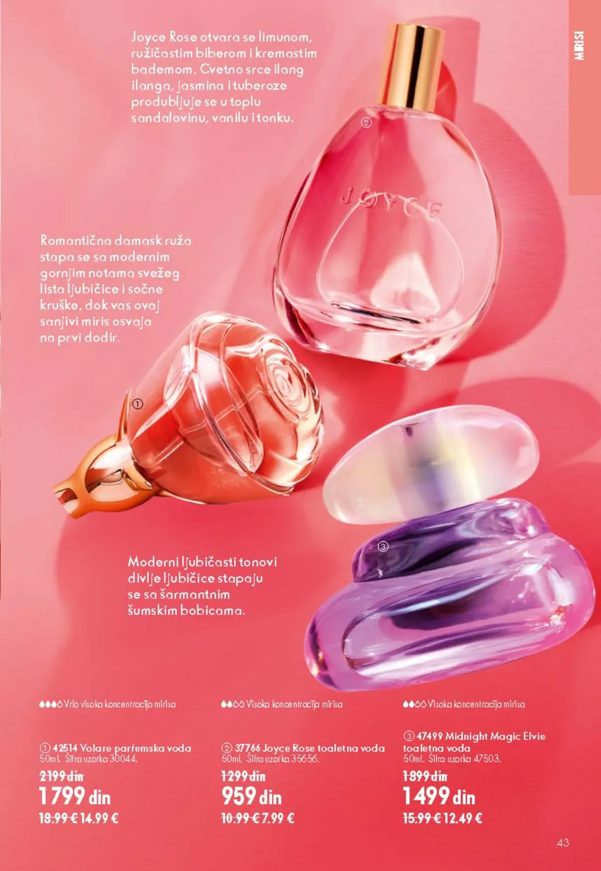 Oriflame katalog 12/2026 do 15.09.2026. – stranica 43 sa aktuelnom ponudom kozmetike i proizvoda za negu