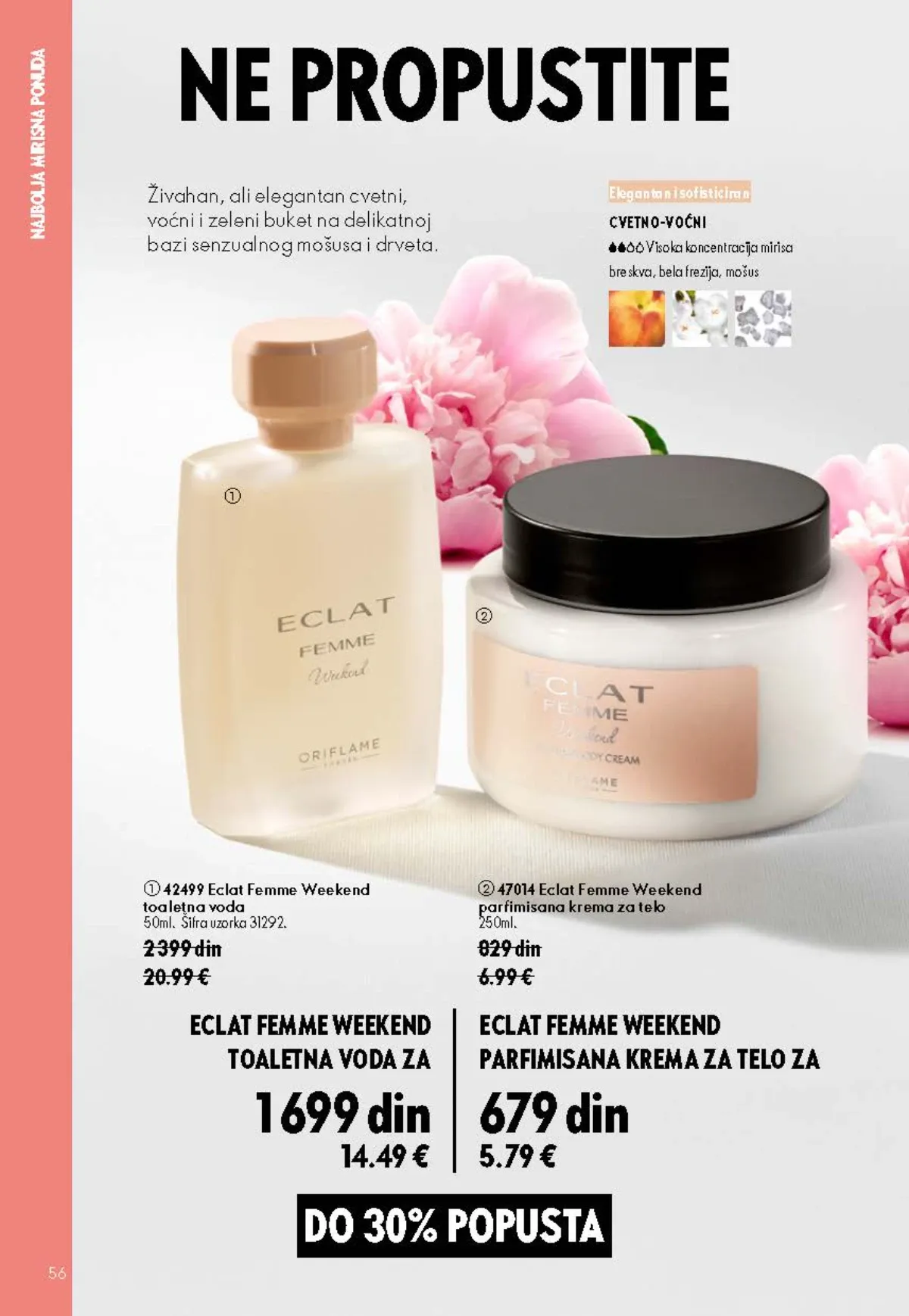 Oriflame katalog 12/2026 do 15.09.2026. – stranica 56 sa aktuelnom ponudom kozmetike i proizvoda za negu