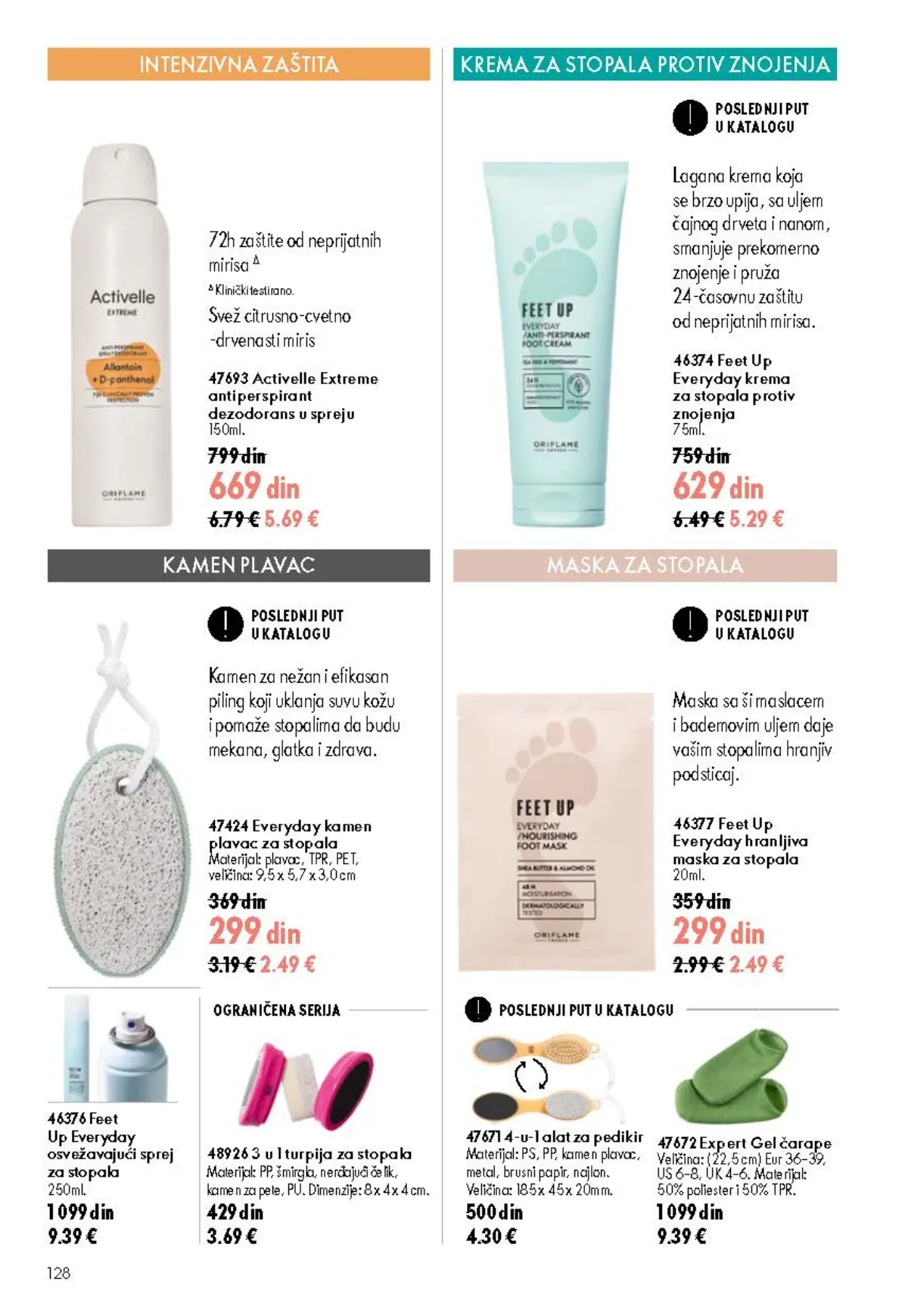 Oriflame katalog 12/2026 do 15.09.2026. – stranica 128 sa aktuelnom ponudom kozmetike i proizvoda za negu