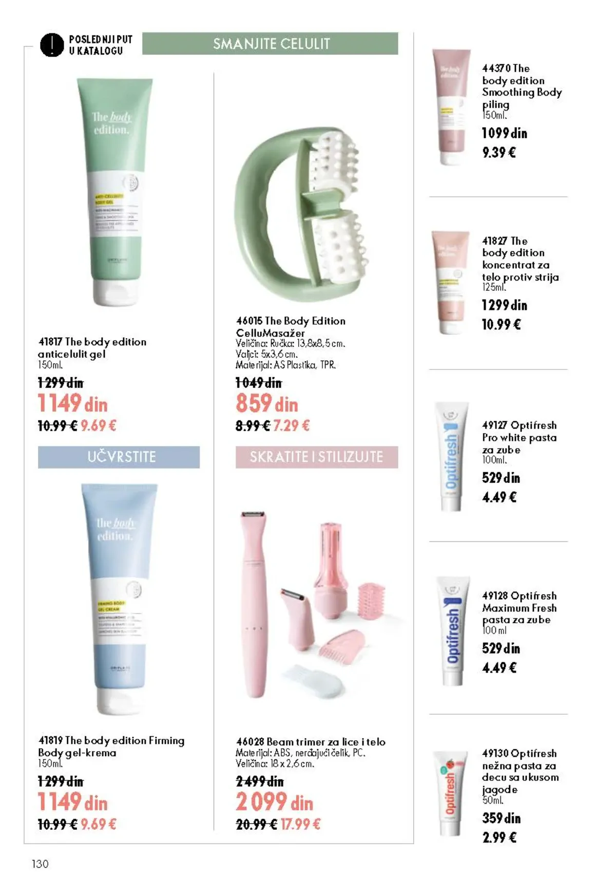 Oriflame katalog 12/2026 do 15.09.2026. – stranica 130 sa aktuelnom ponudom kozmetike i proizvoda za negu