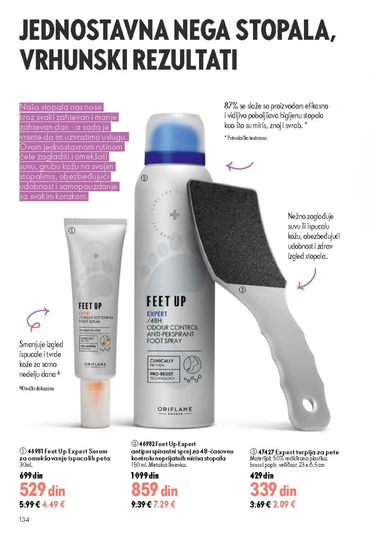 Oriflame katalog 12/2026 do 15.09.2026. – stranica 134 sa aktuelnom ponudom kozmetike i proizvoda za negu