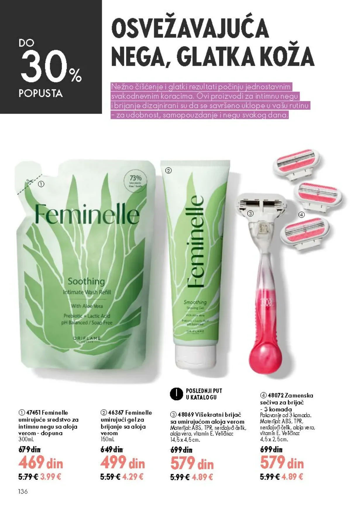 Oriflame katalog 12/2026 do 15.09.2026. – stranica 136 sa aktuelnom ponudom kozmetike i proizvoda za negu
