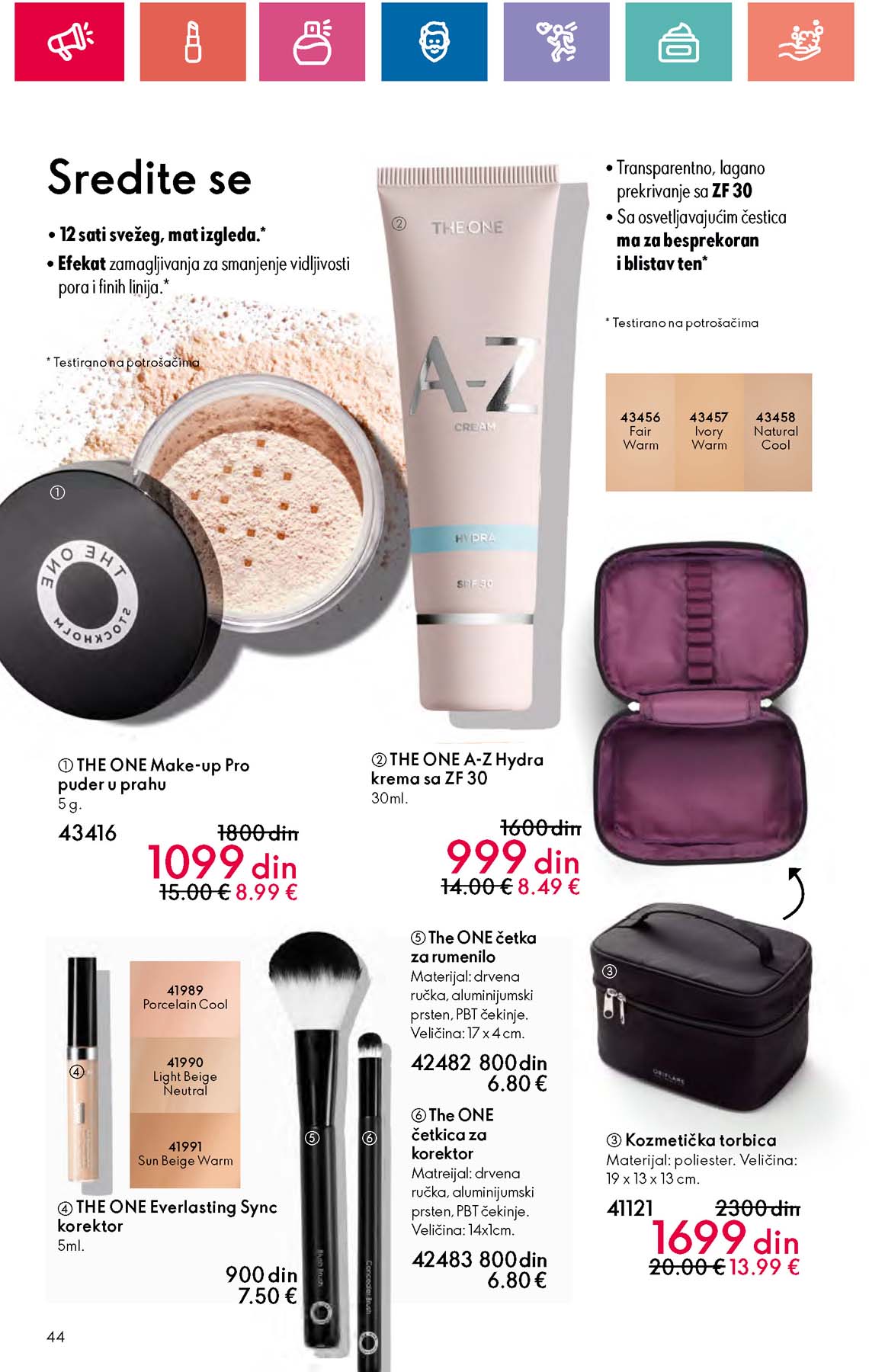 Oriflame katalozi katalog akcija